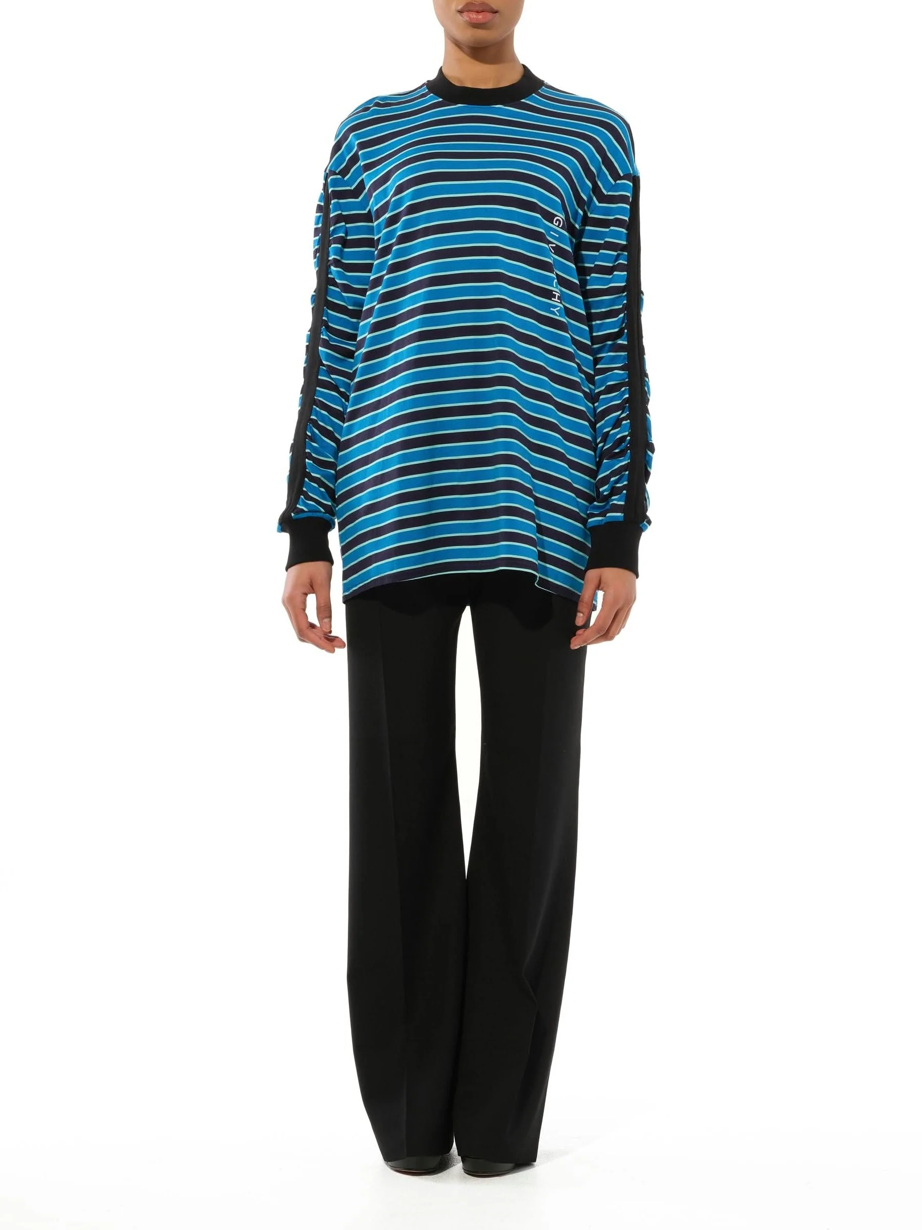 Podium Long Sleeve Sweatshirt Blue - Image 4
