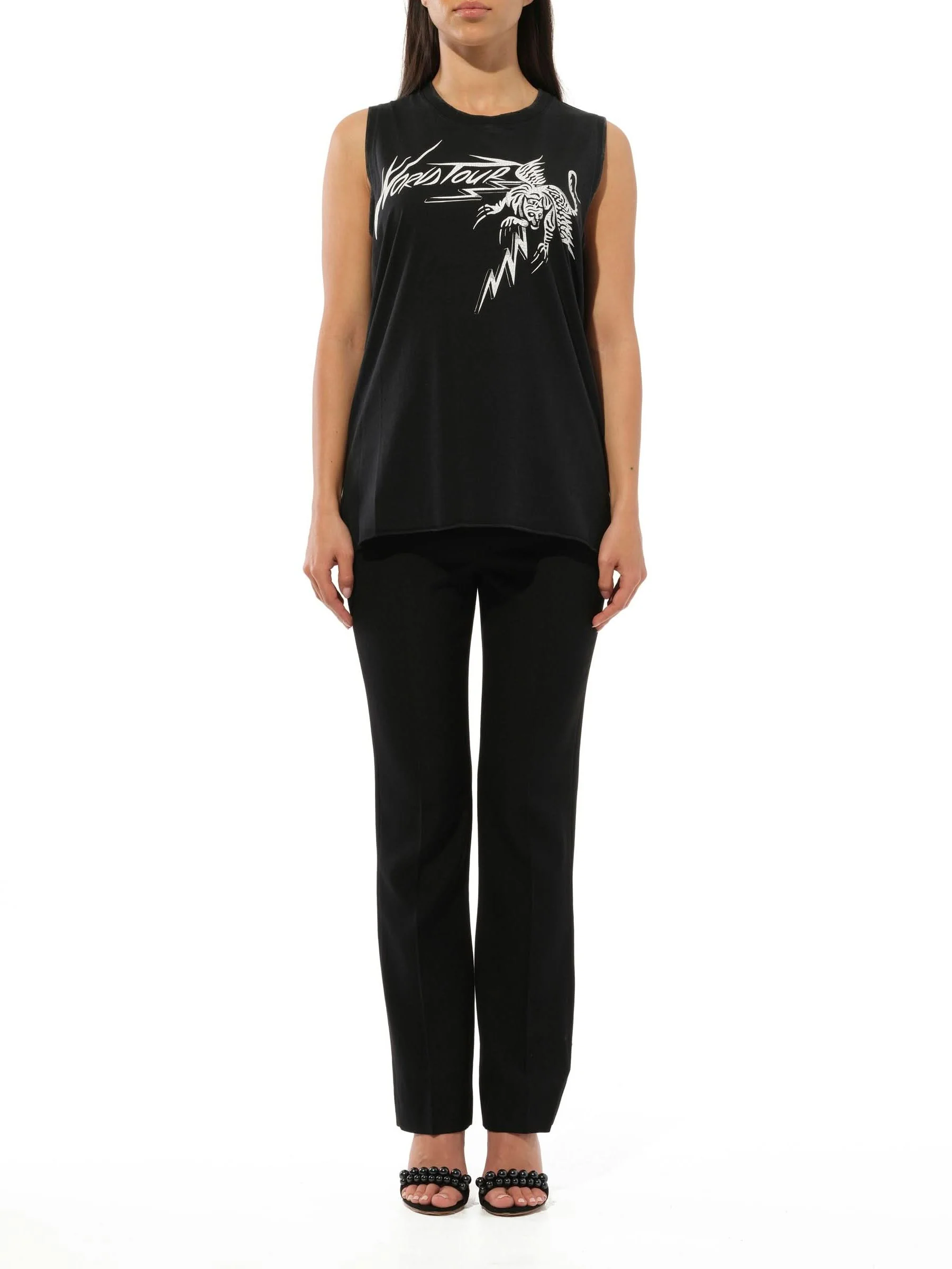 Podium Sleeveless T-Shirt Black - Image 4