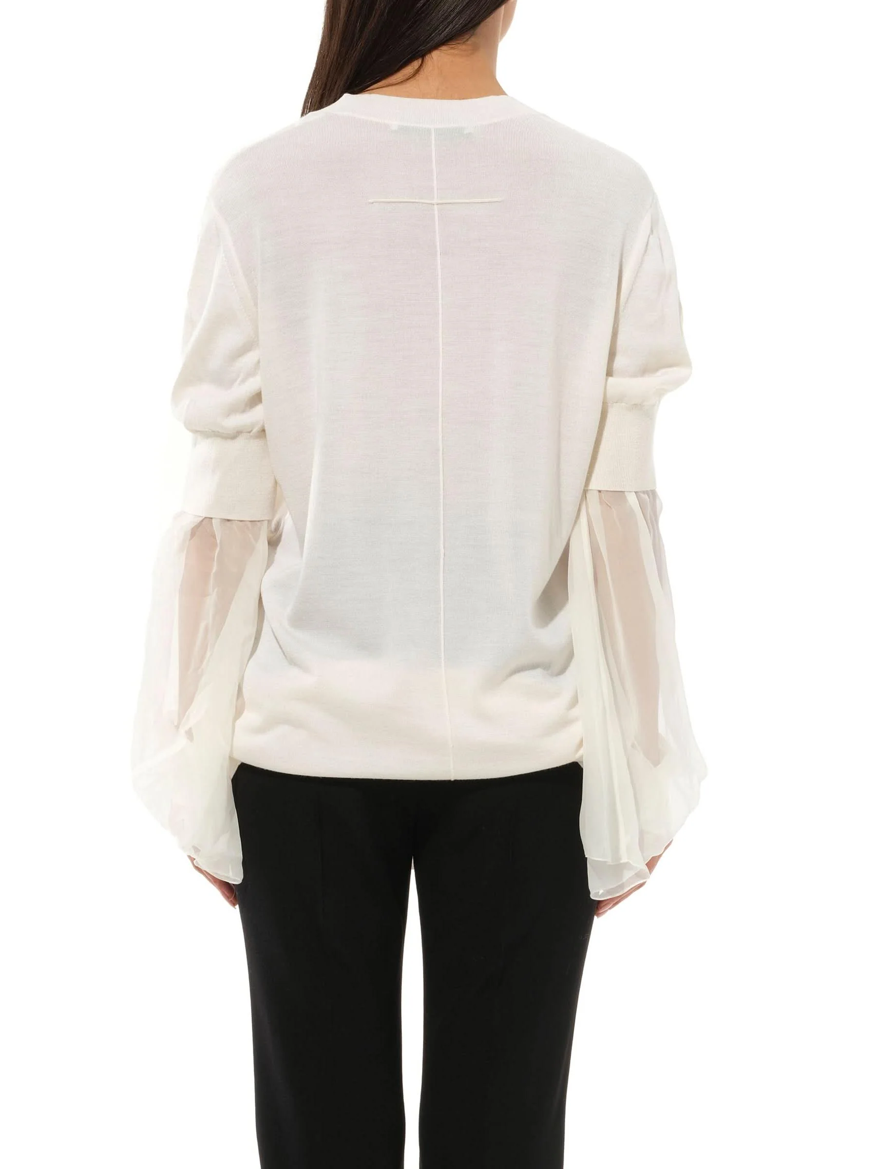 Classic Pullover in White - Image 6