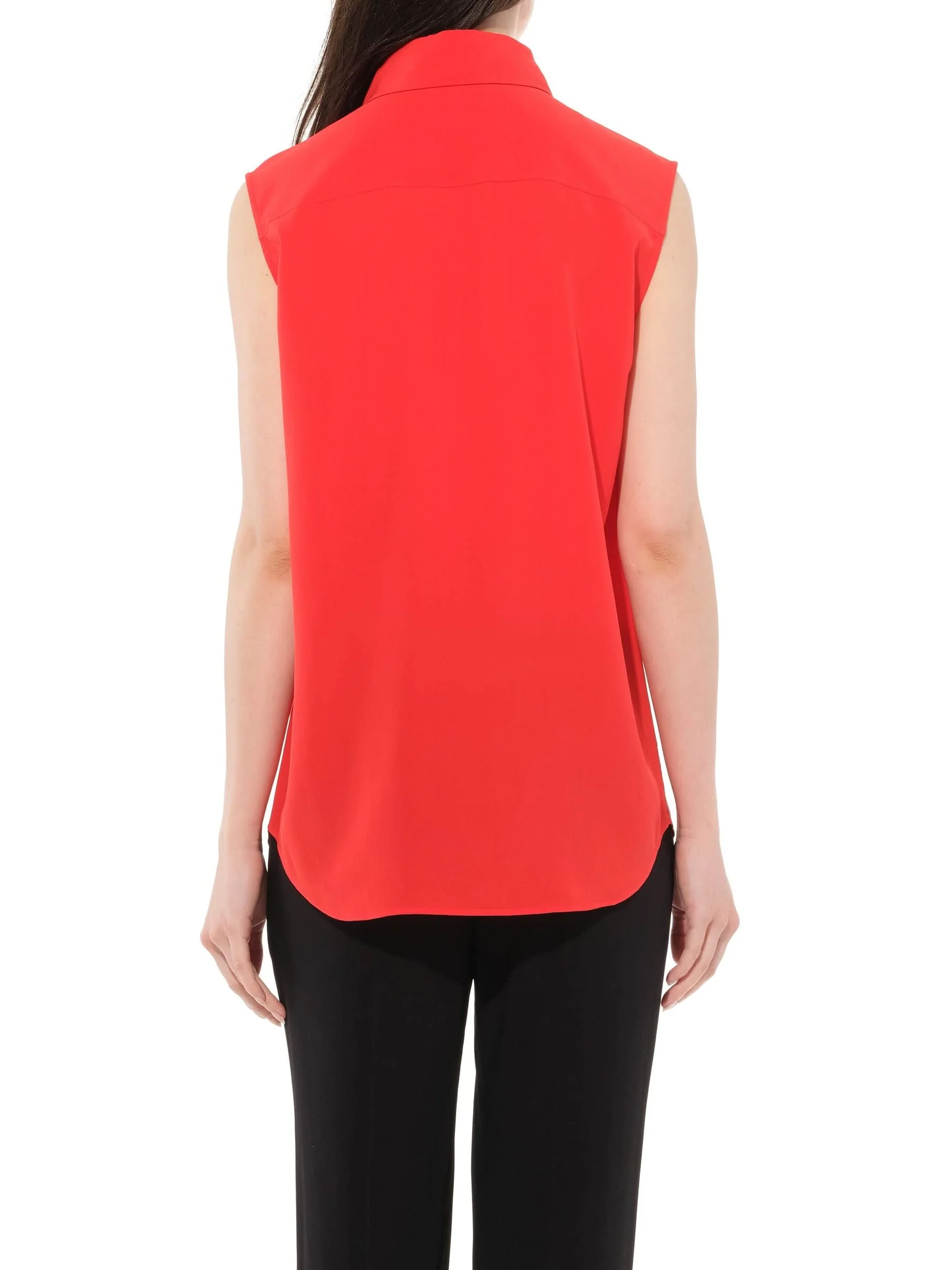 Sleeveless Shirt in Red - Image 6