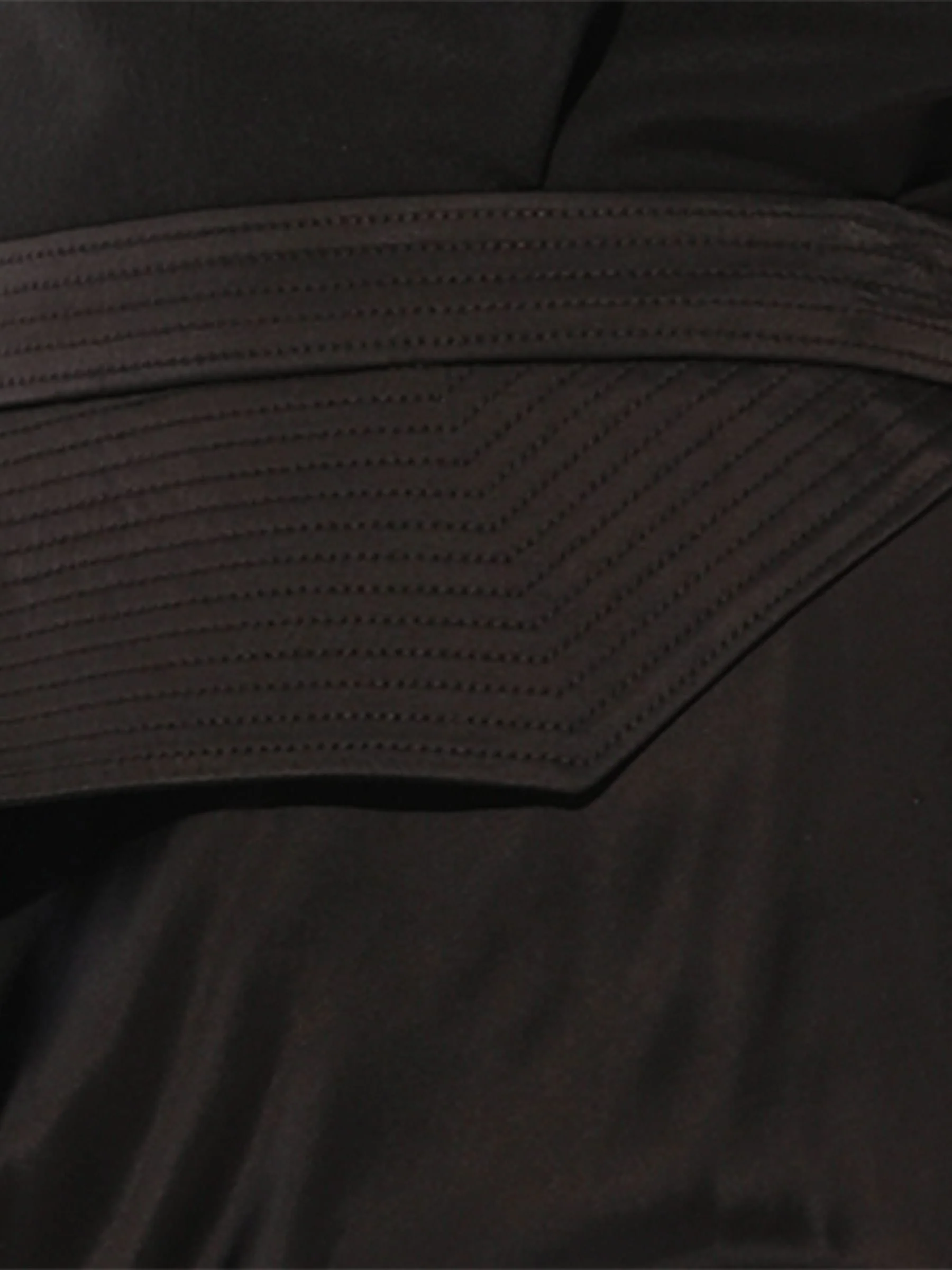 Satin Skirt in Black - Image 2