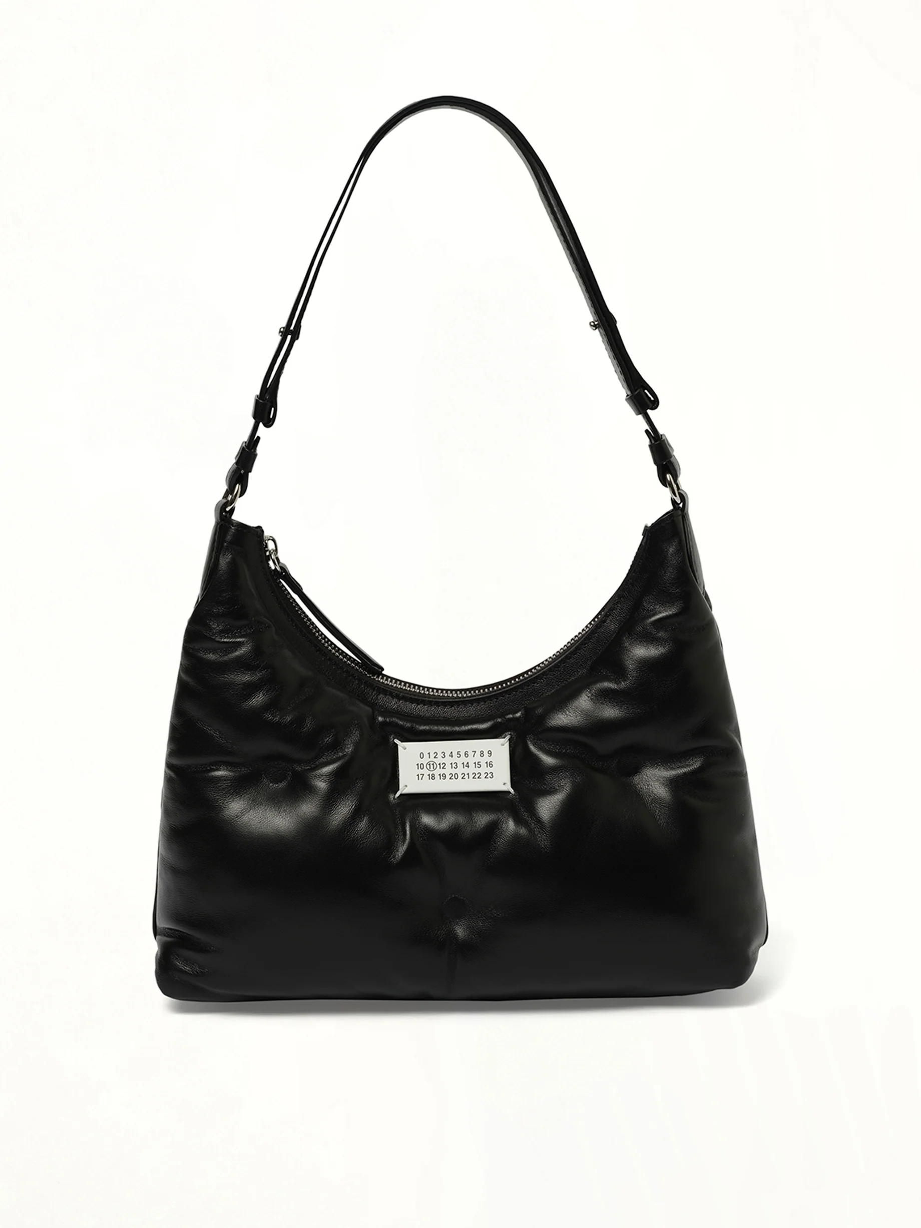 Small Glam Slam Hobo Bag in Black