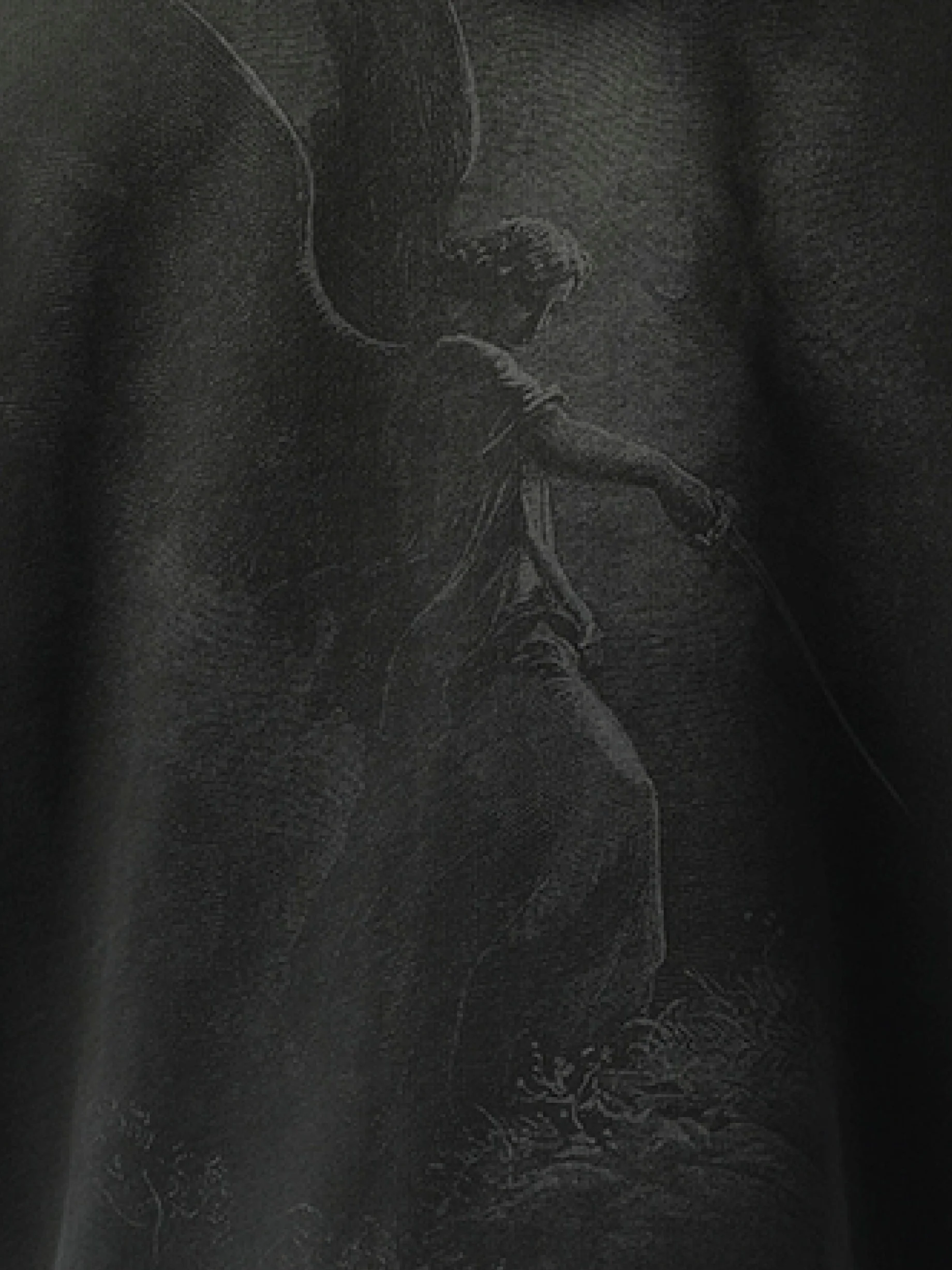 Godspeed Hoodie in Aged Black - Image 3