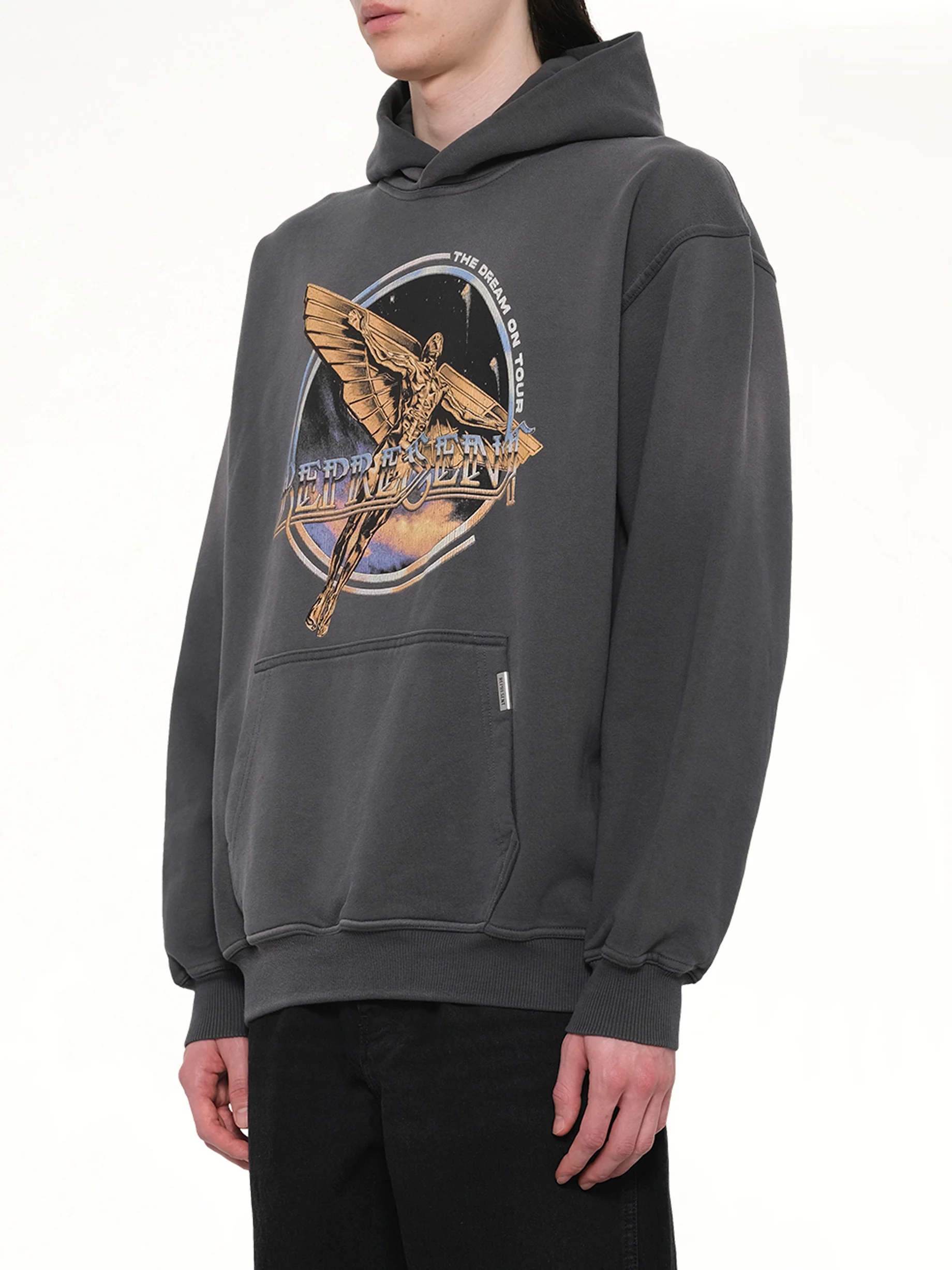 Golden Tour Hoodie in Sun Fade Grey - Image 3