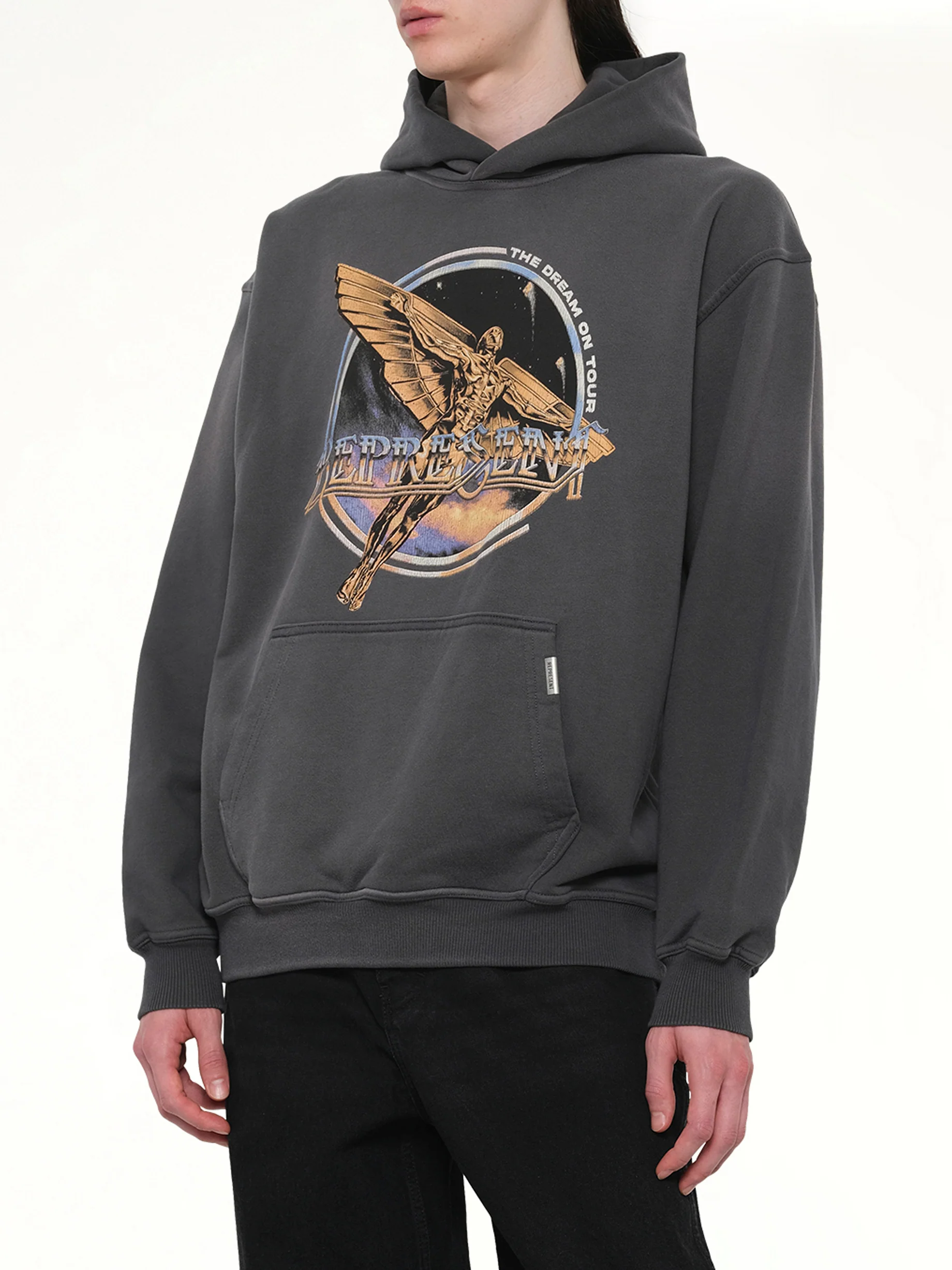 Golden Tour Hoodie in Sun Fade Grey - Image 6