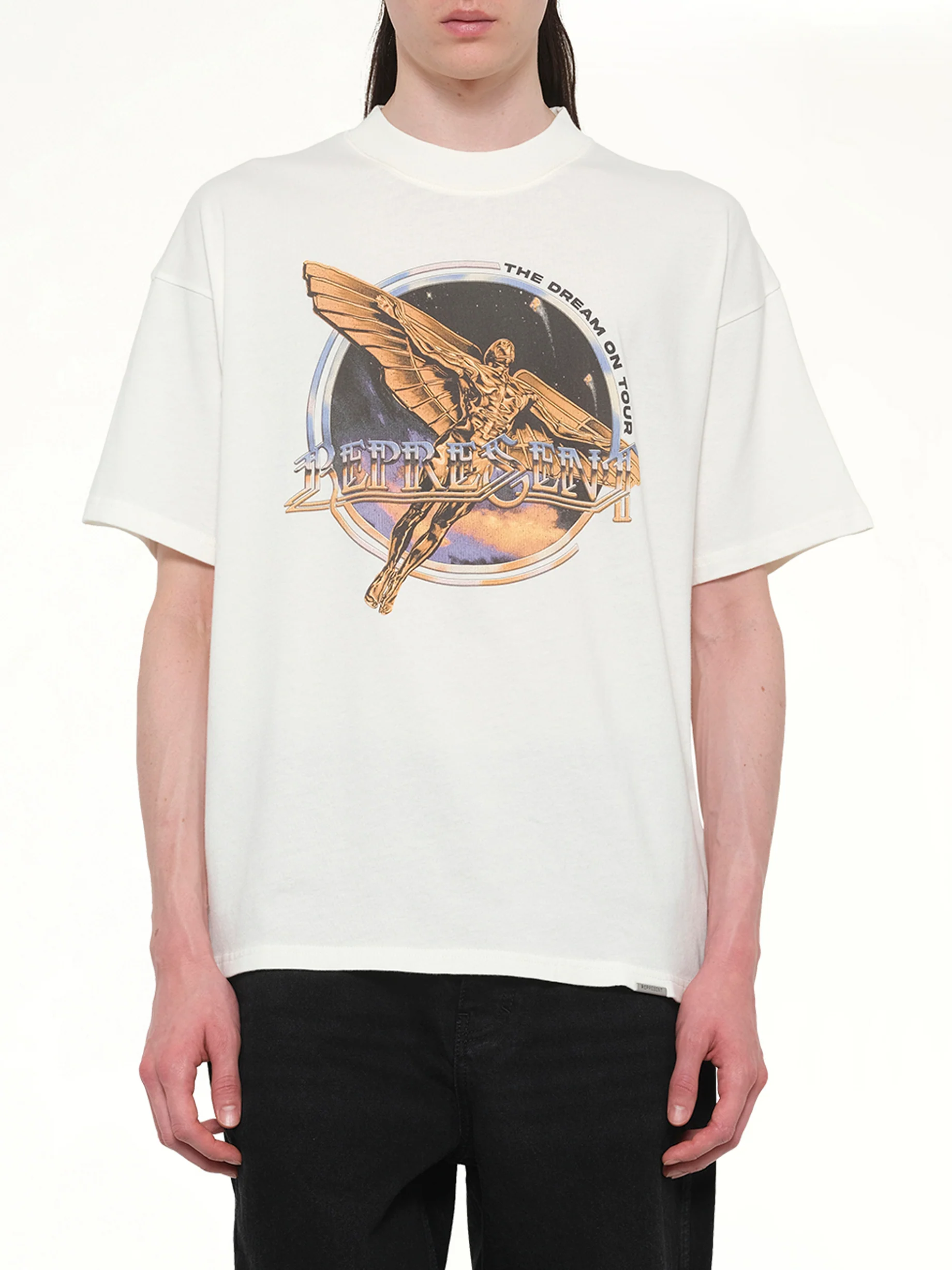 Golden Tour T-Shirt in Flat White - Image 6