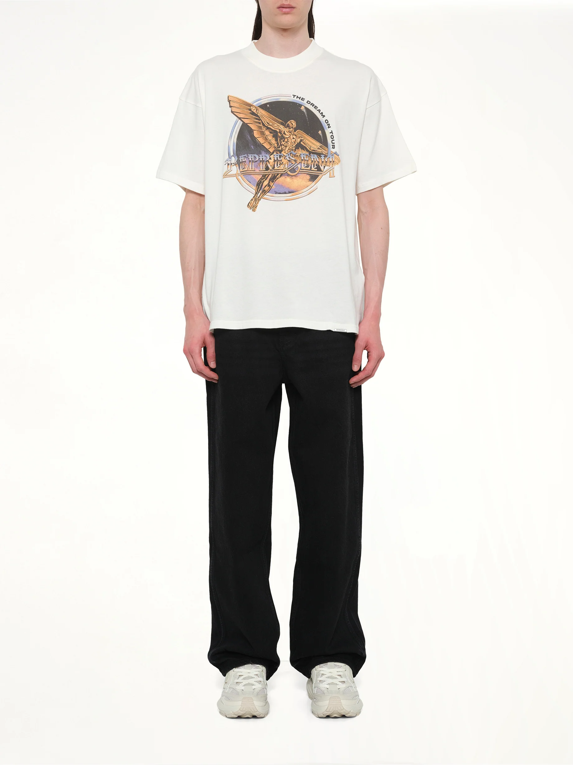 Golden Tour T-Shirt in Flat White - Image 7