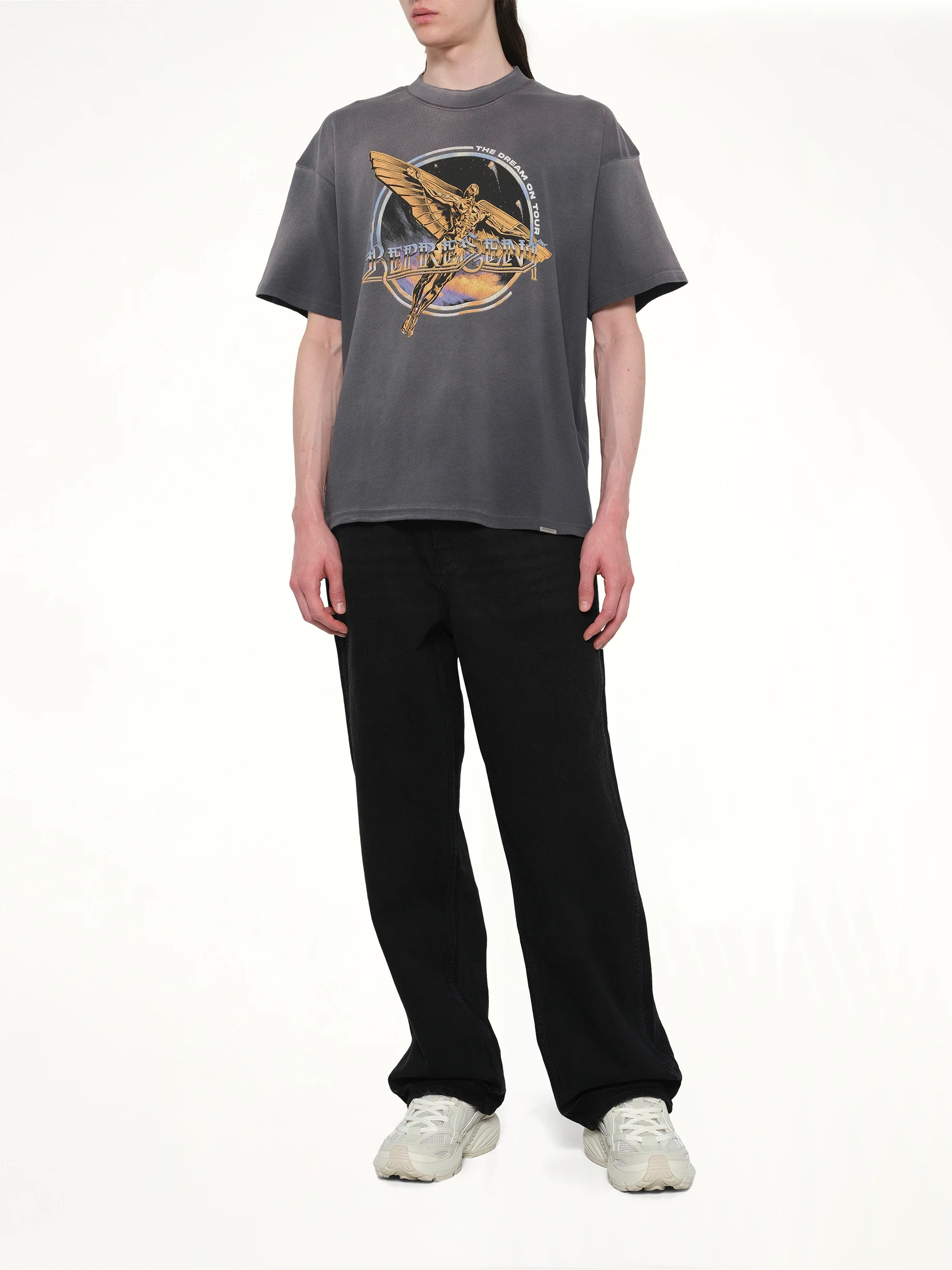 Golden Tour T-Shirt in Sun Fade Grey - Image 4