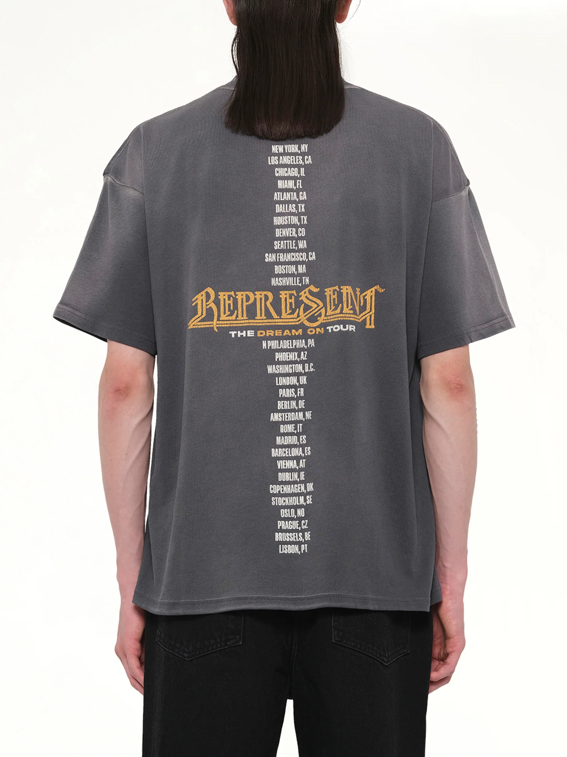 Golden Tour T-Shirt in Sun Fade Grey - Image 5