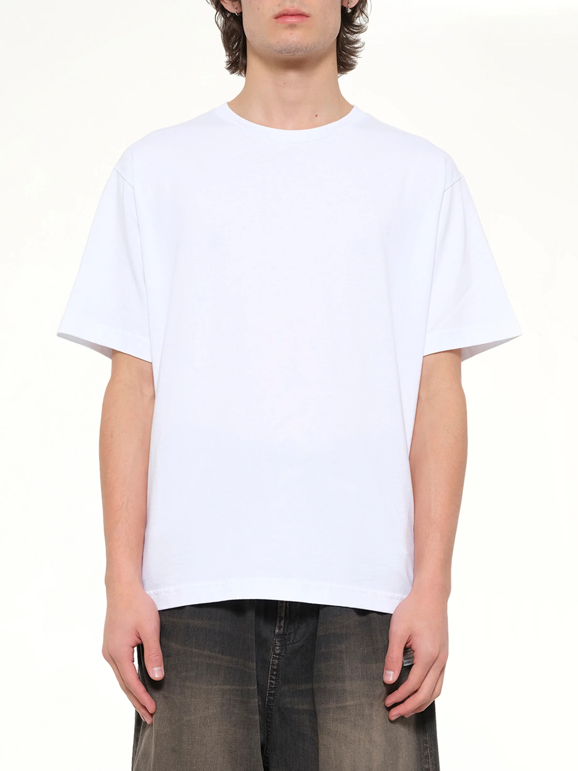 Gots Boke Flower 2.0 Embroidered Oversize T-Shirt in White