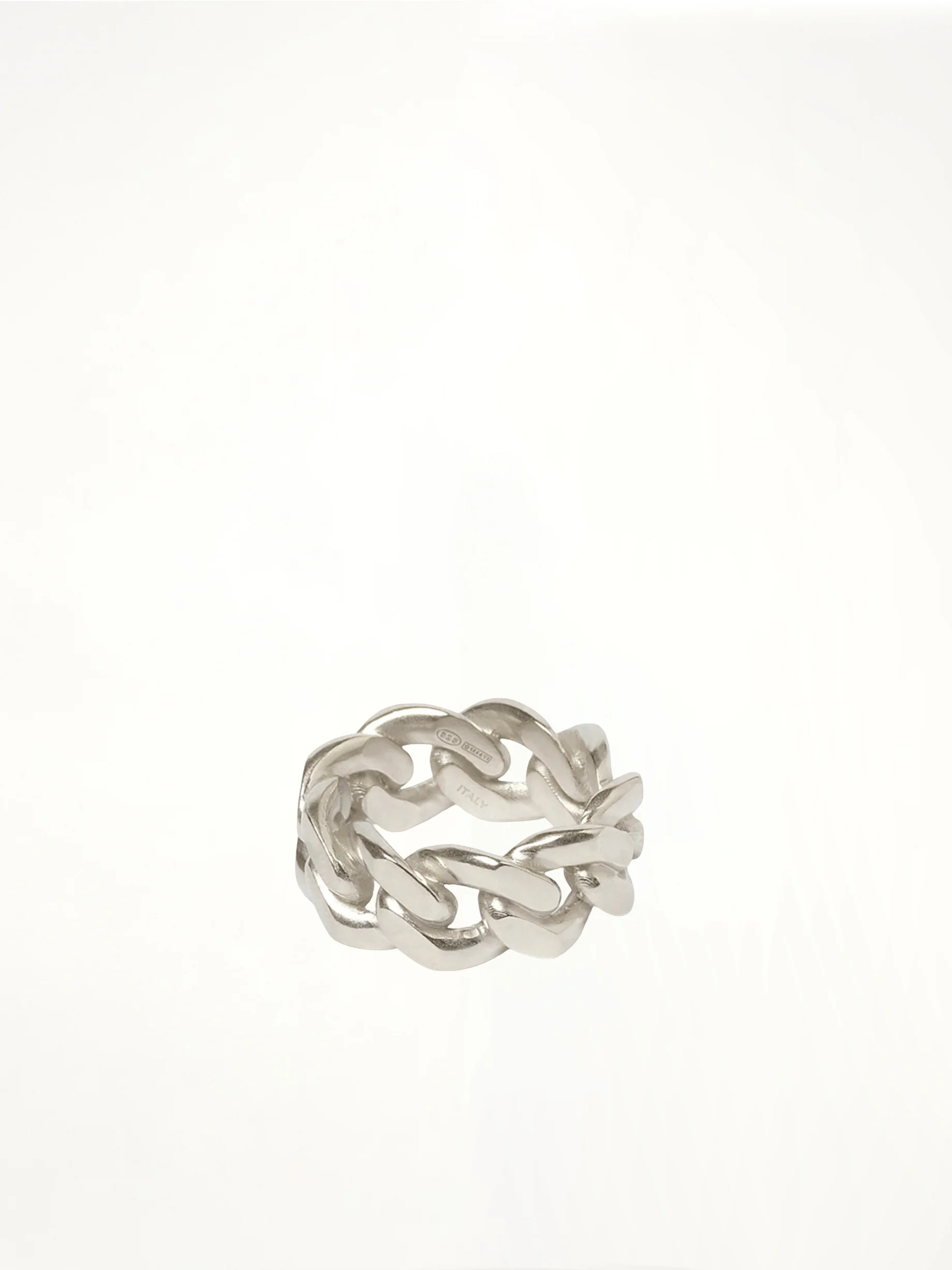 Gourmette Reference Ring in Silver