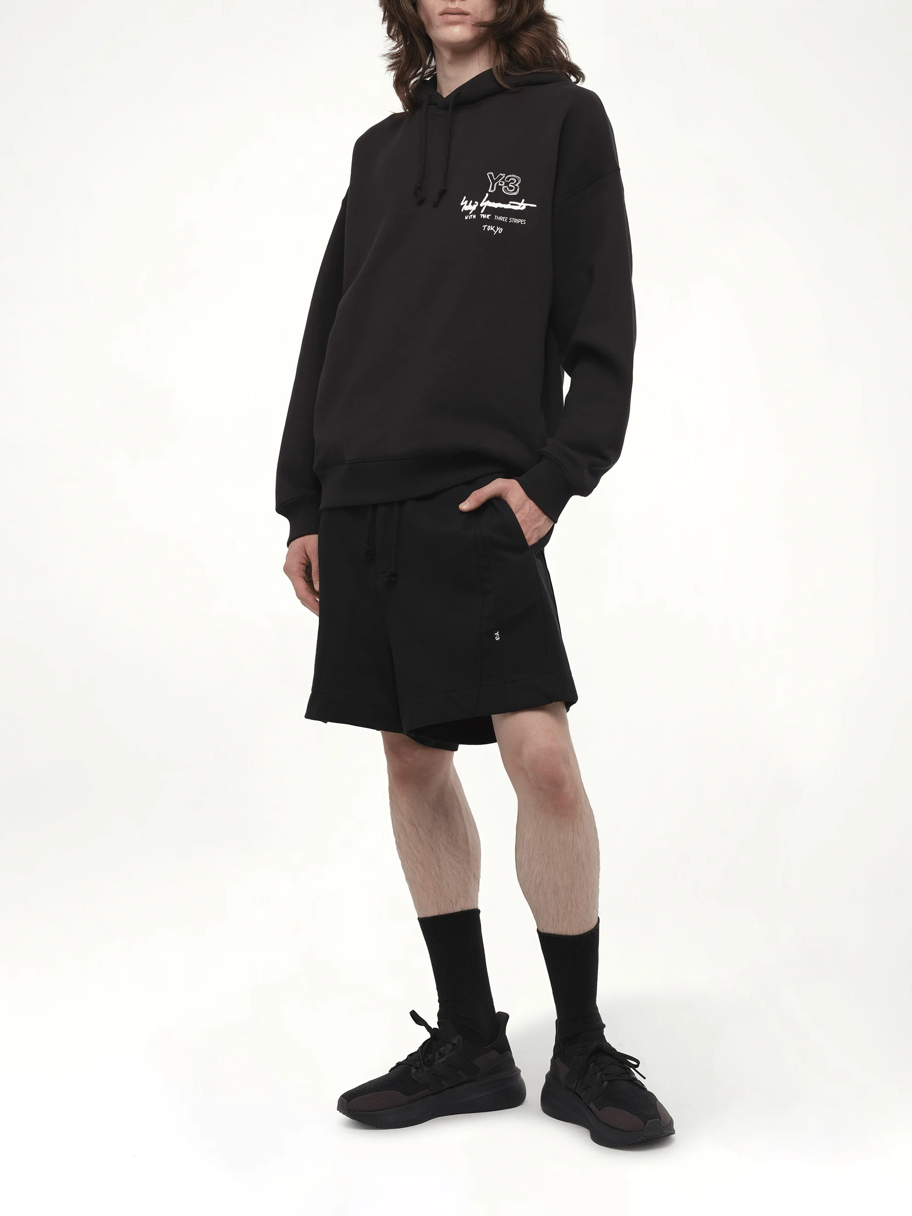 Graphic Ft Hoodie in Black - Image 4