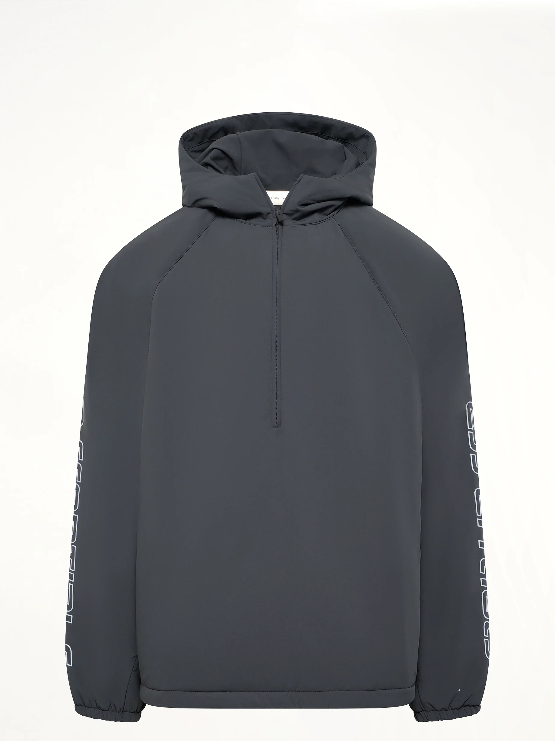 Half Zip Anorak in Vintage Black - Image 2