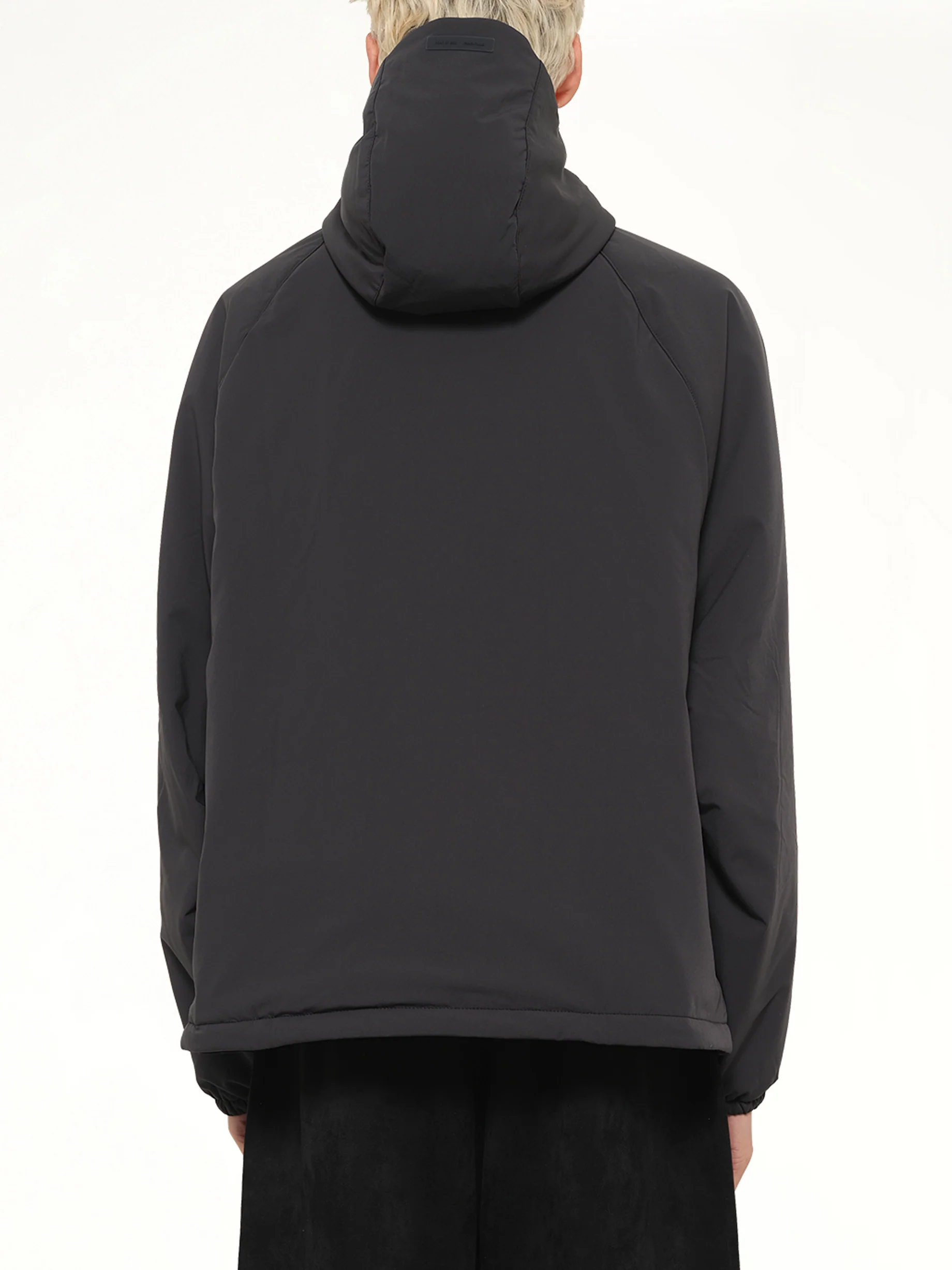 Half Zip Anorak in Vintage Black - Image 5