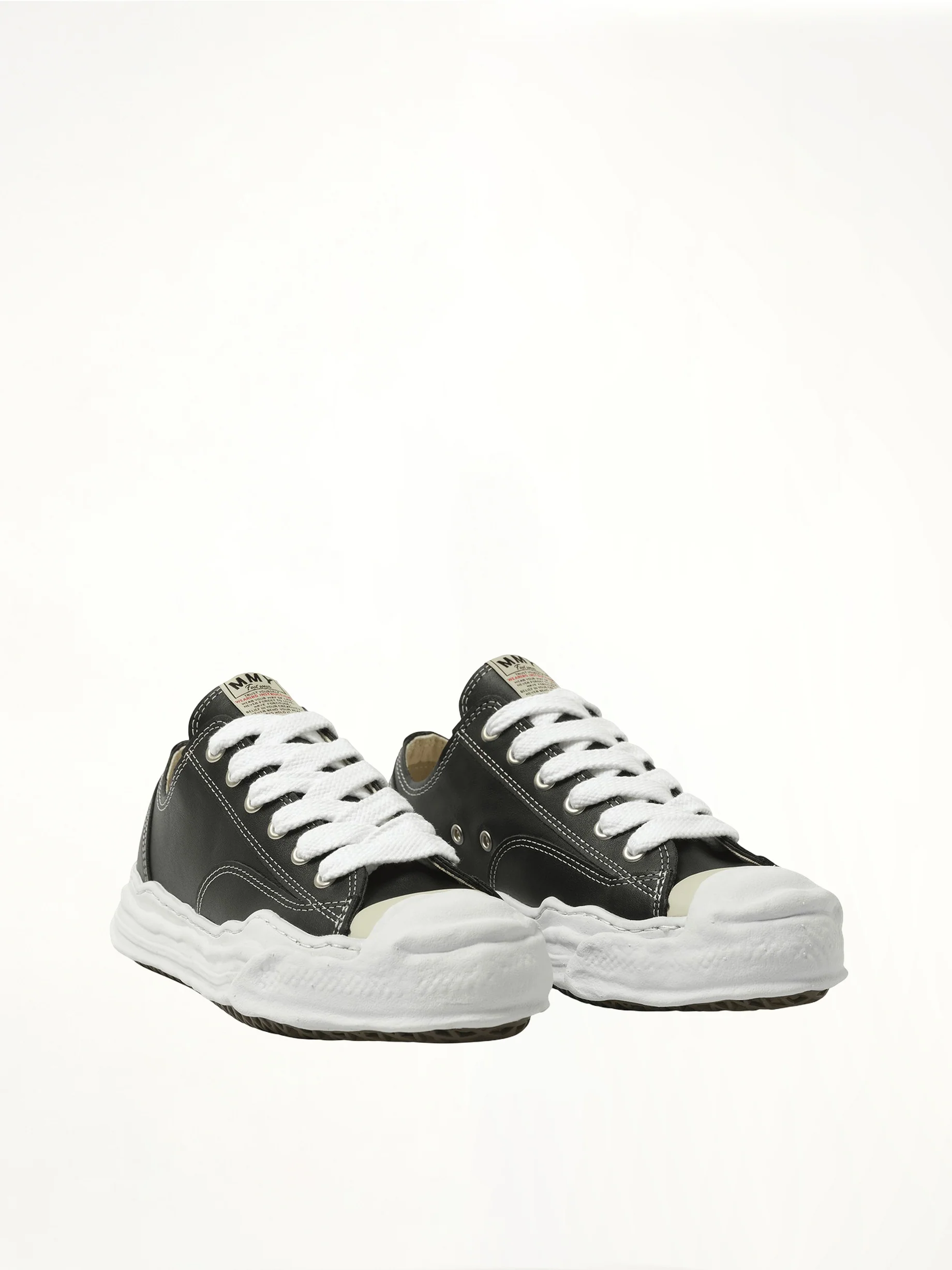 Hank OG Leather Sneaker in Black - Image 2
