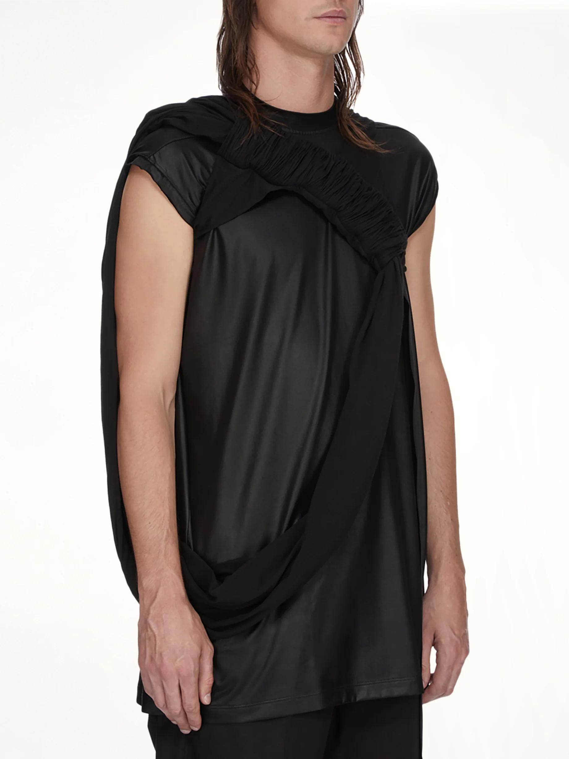 Harness Tank in Black - Image 3