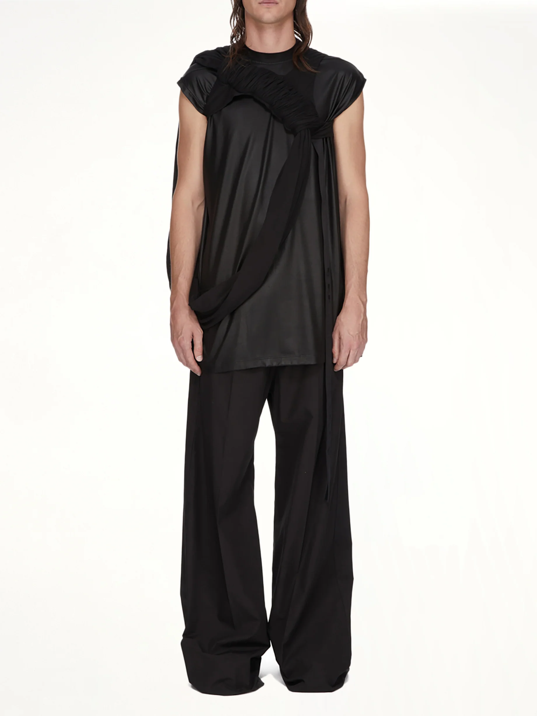 Harness Tank in Black - Image 5