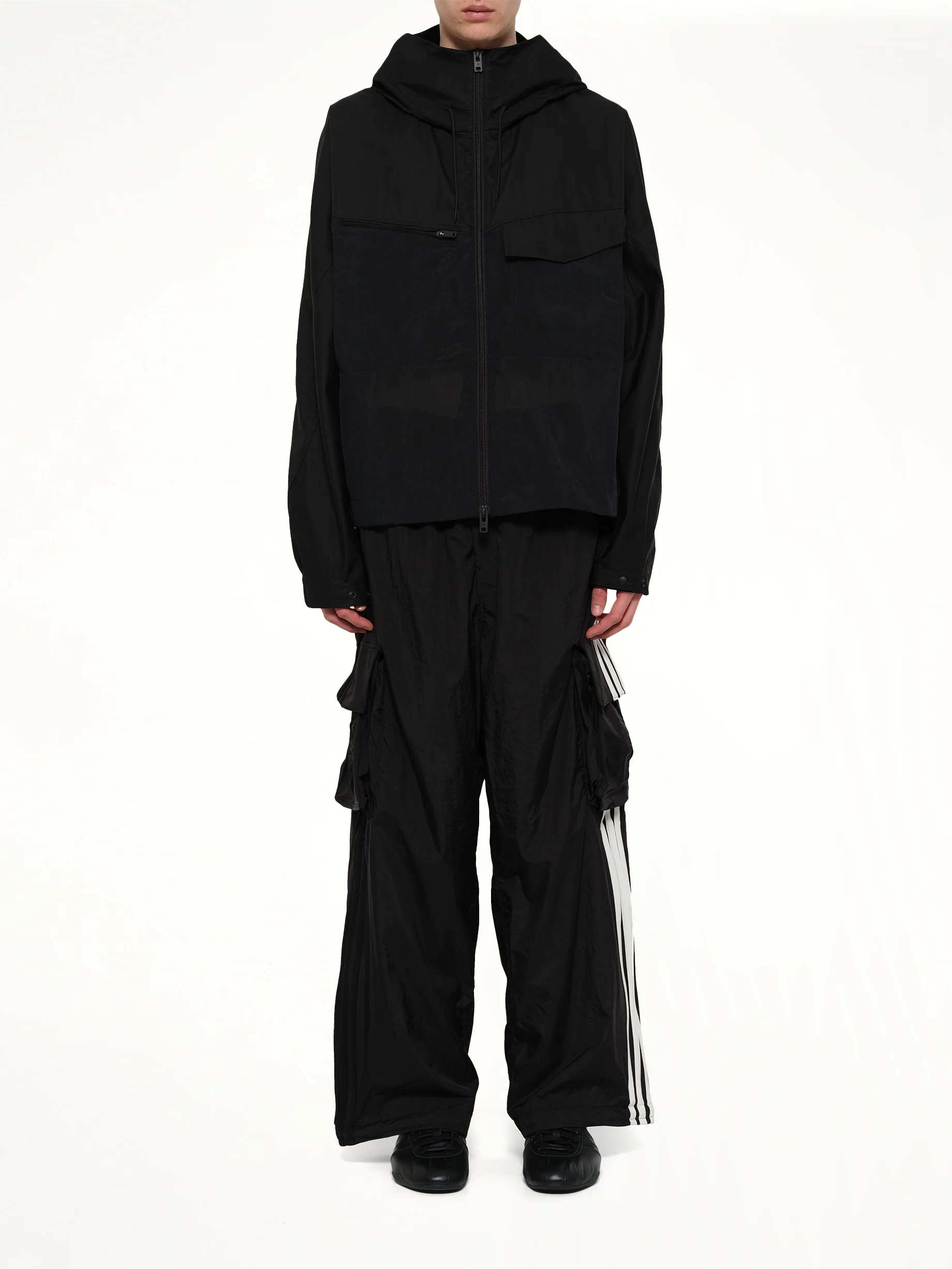 HD Utility Jacket in Black - Image 7