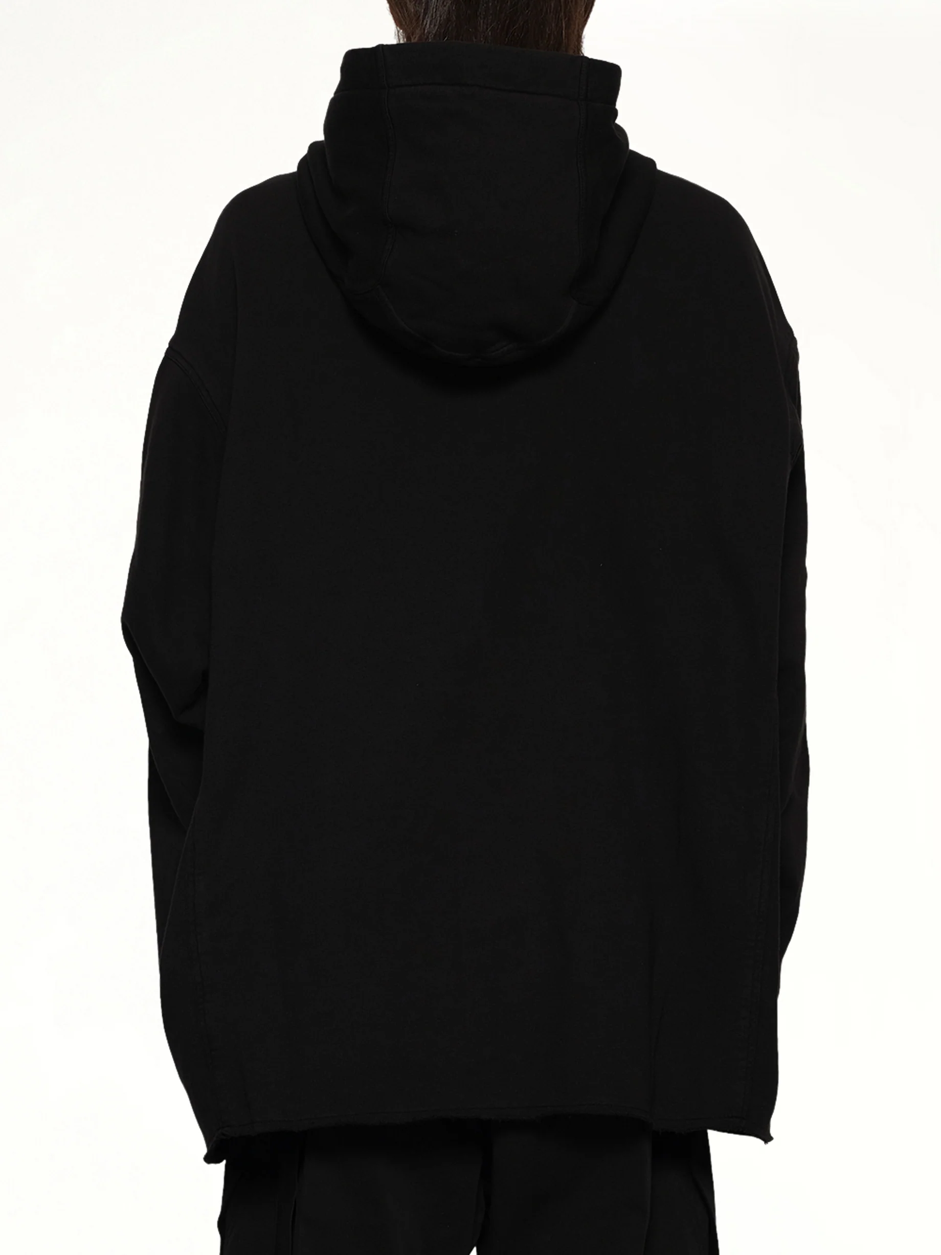 Head Print Peter Hoodie in Black/Pearl - Image 5