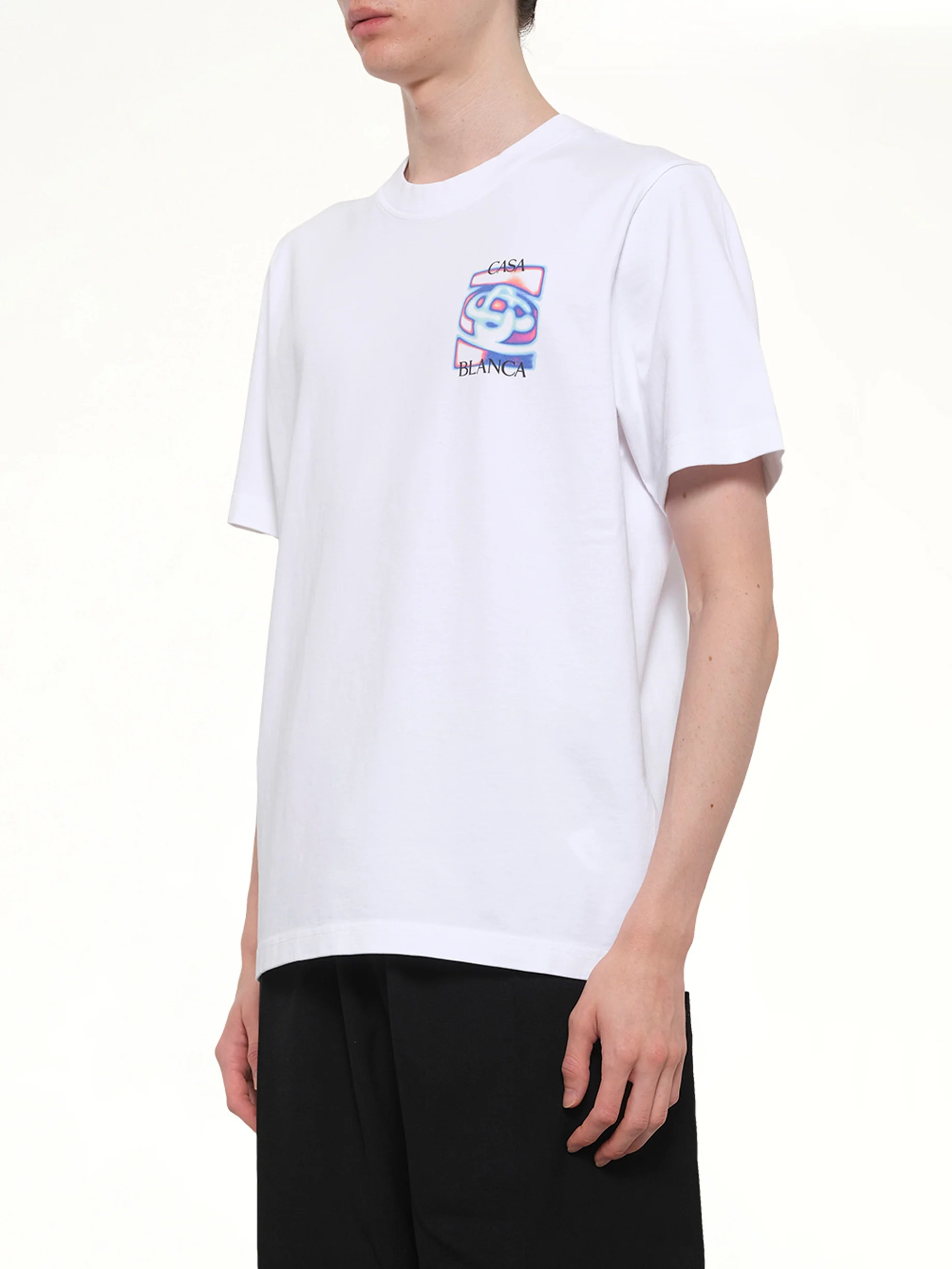 Heat Map Classic T-Shirt in White - Image 3
