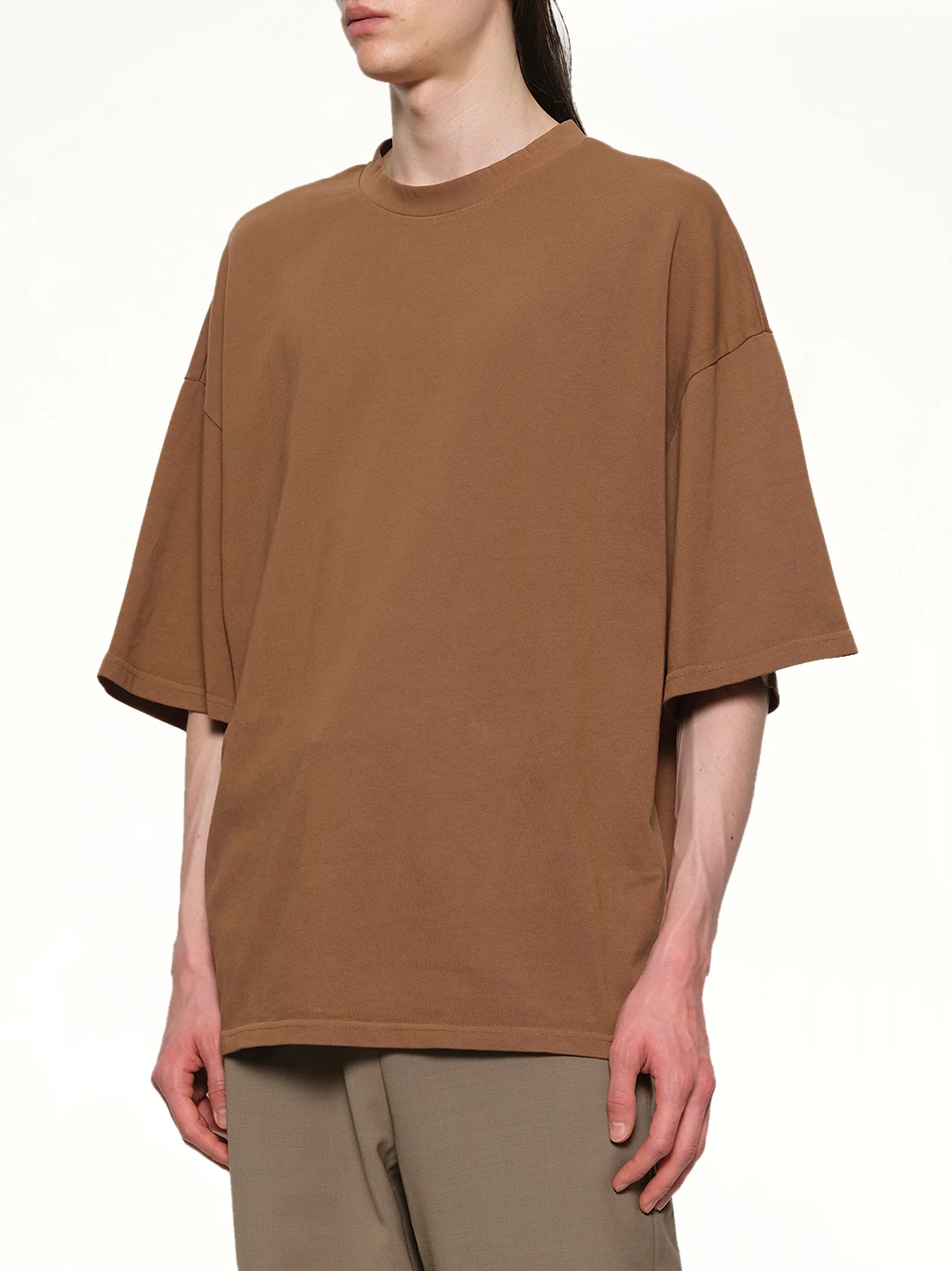 Heavy Boxy T-Shirt in Dune - Image 6
