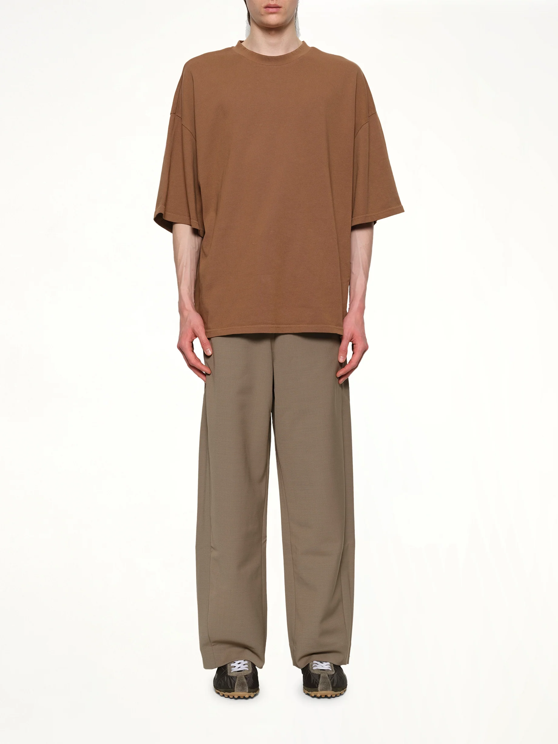 Heavy Boxy T-Shirt in Dune - Image 7
