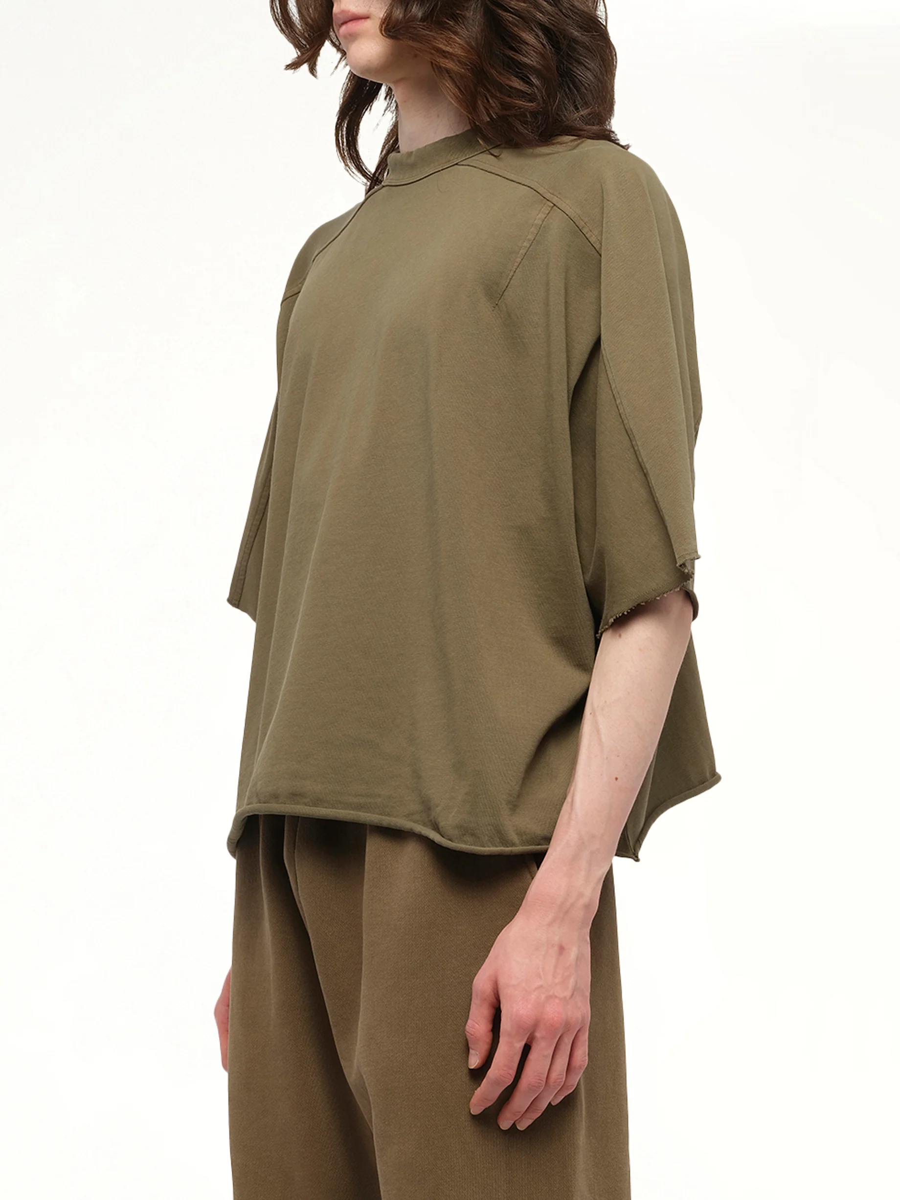 Heavy Dart T-Shirt in Military - Image 3