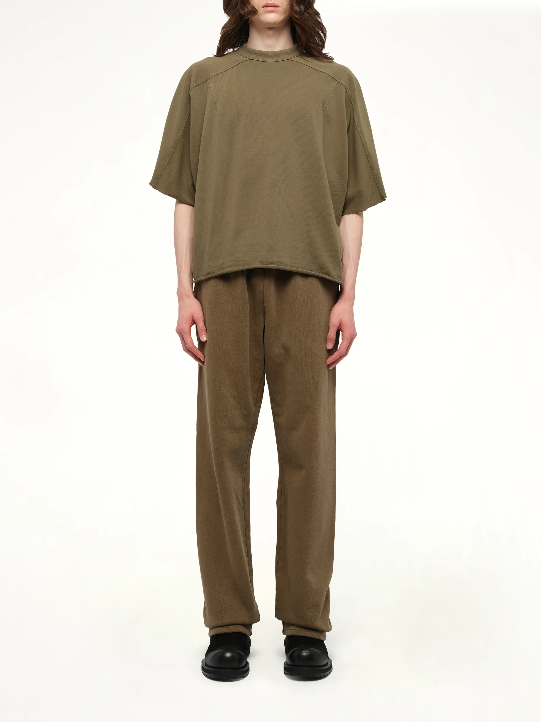 Heavy Dart T-Shirt in Military - Image 7