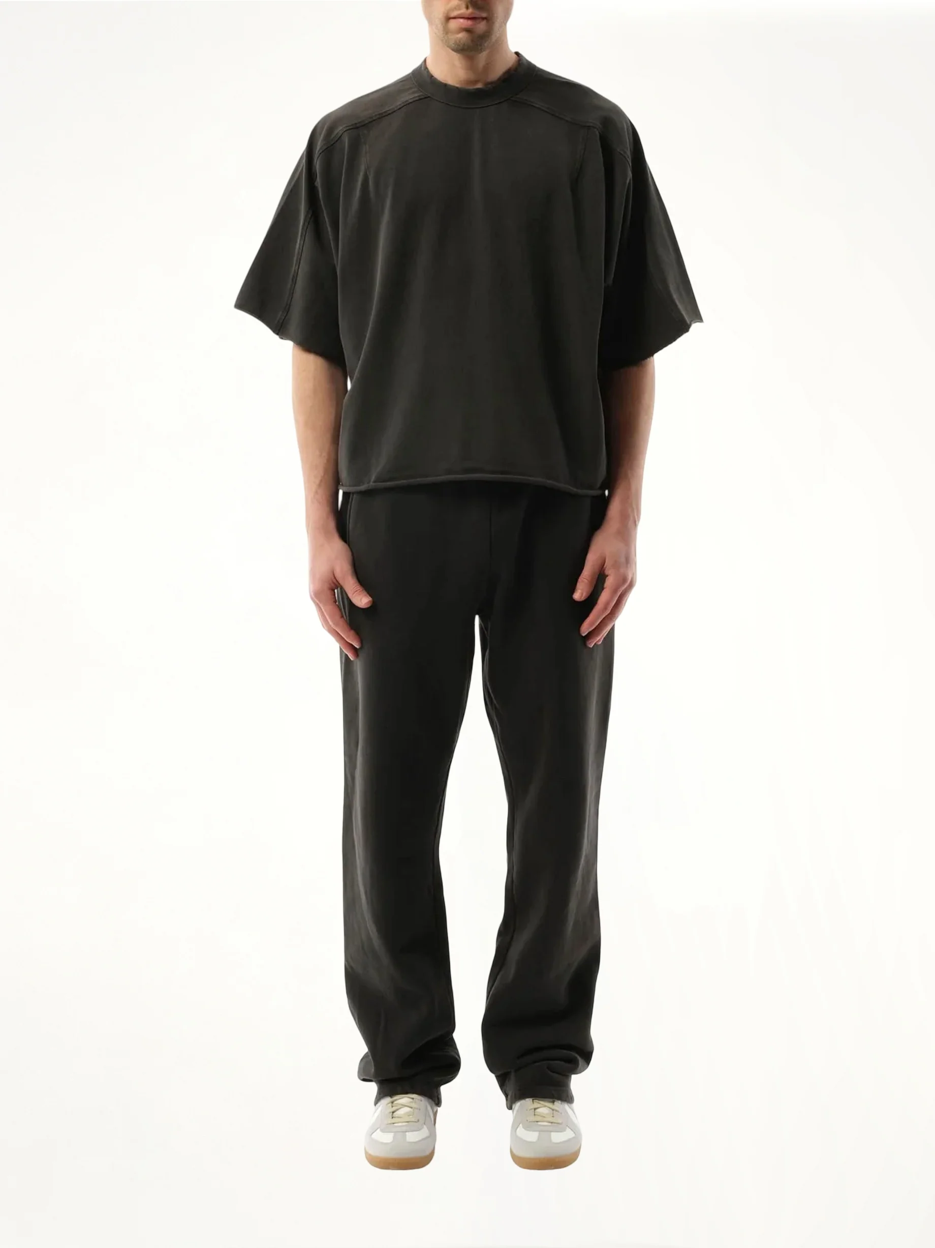 Heavy Dart T-Shirt in Washed Black - Image 4