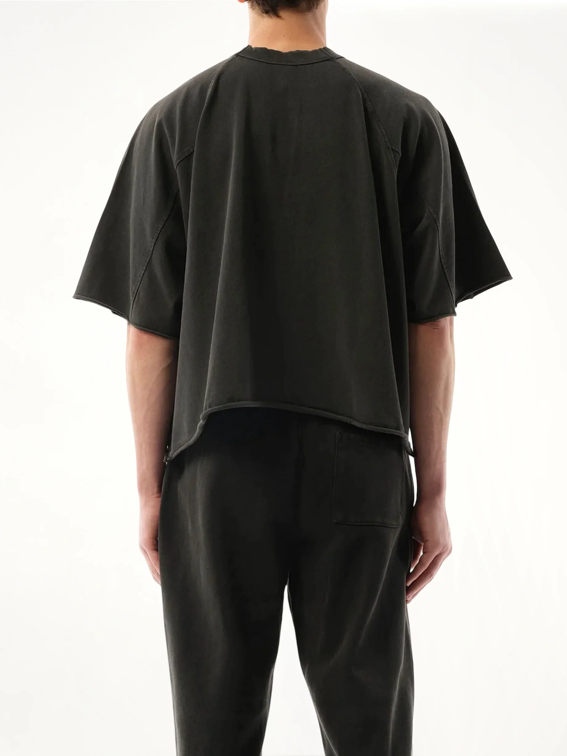 Heavy Dart T-Shirt in Washed Black - Image 6