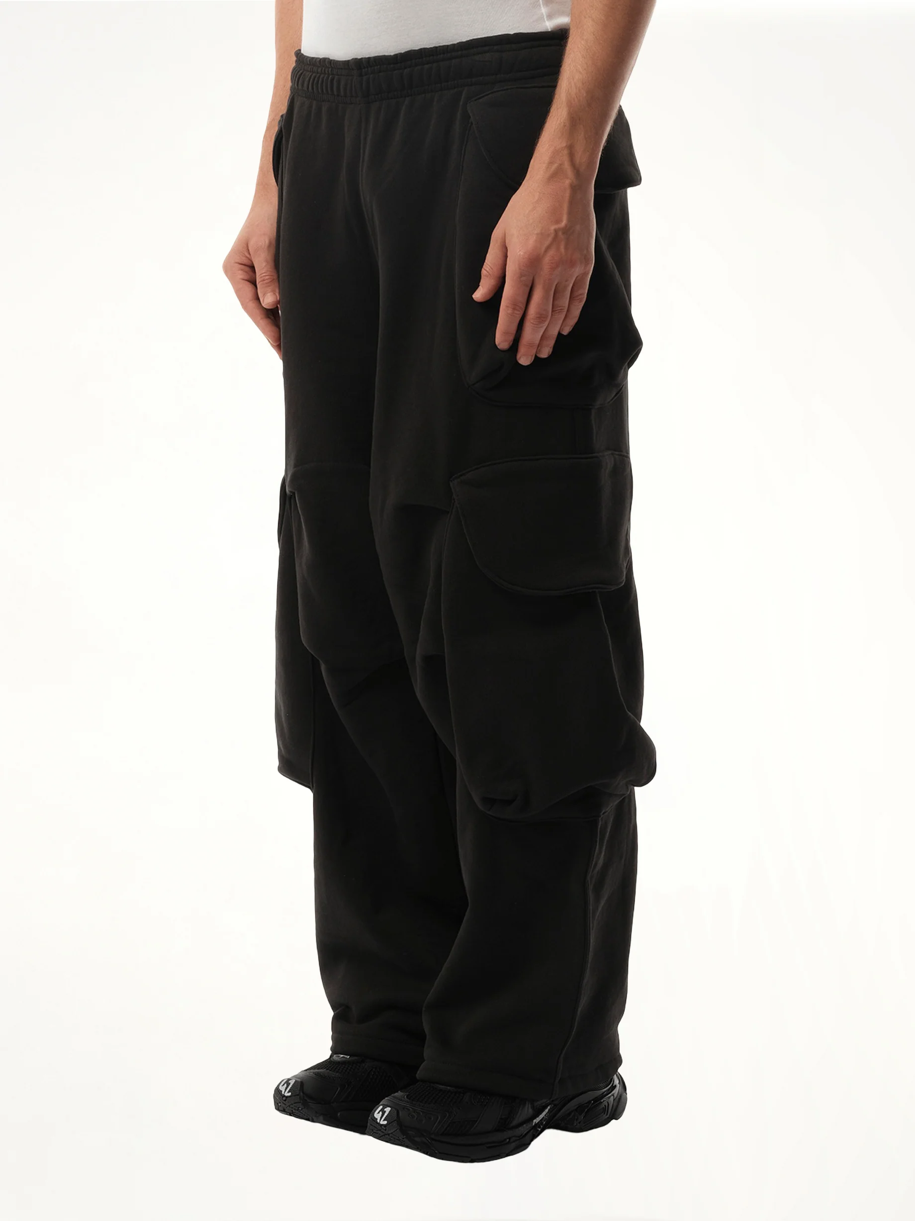 Heavy Gocar Sweatpants in Soot - Image 5