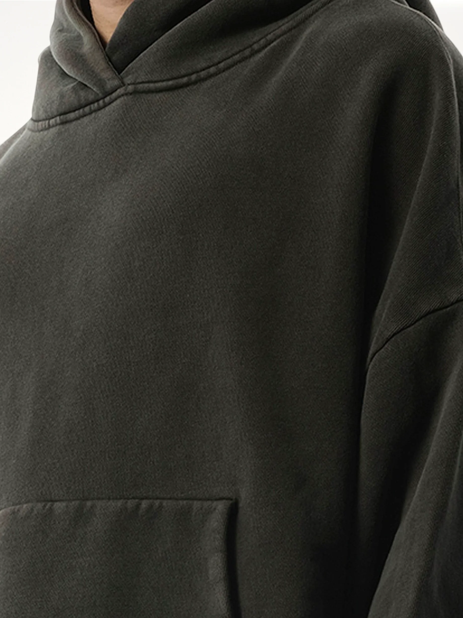 Heavy Hood in Washed Black - Image 3