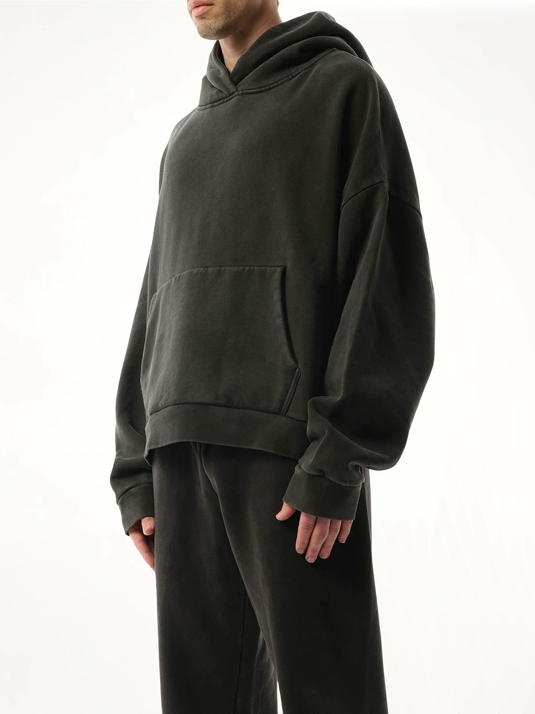 Heavy Hood in Washed Black - Image 5