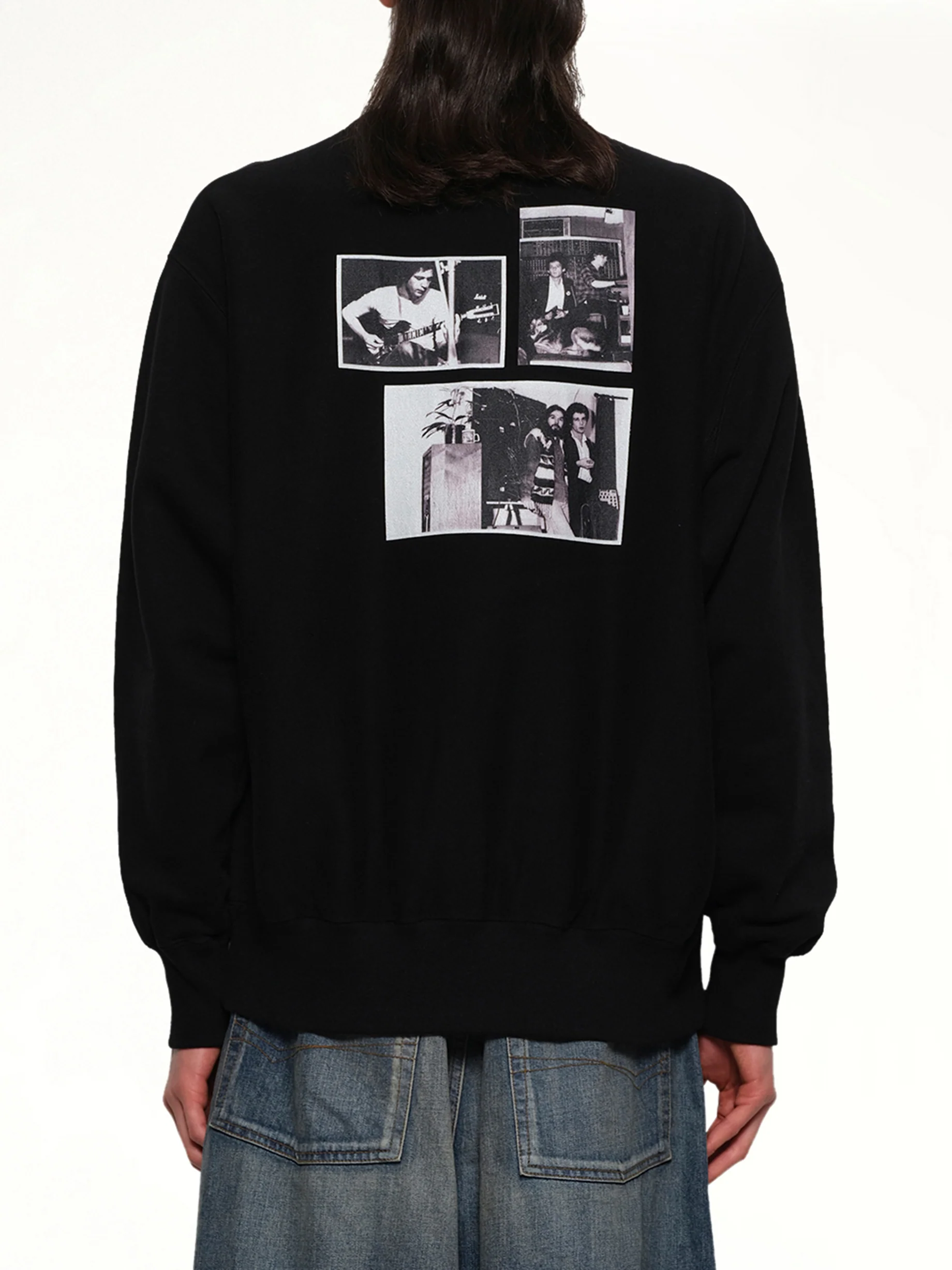 Heldon L/S T-Shirt in Black - Image 5