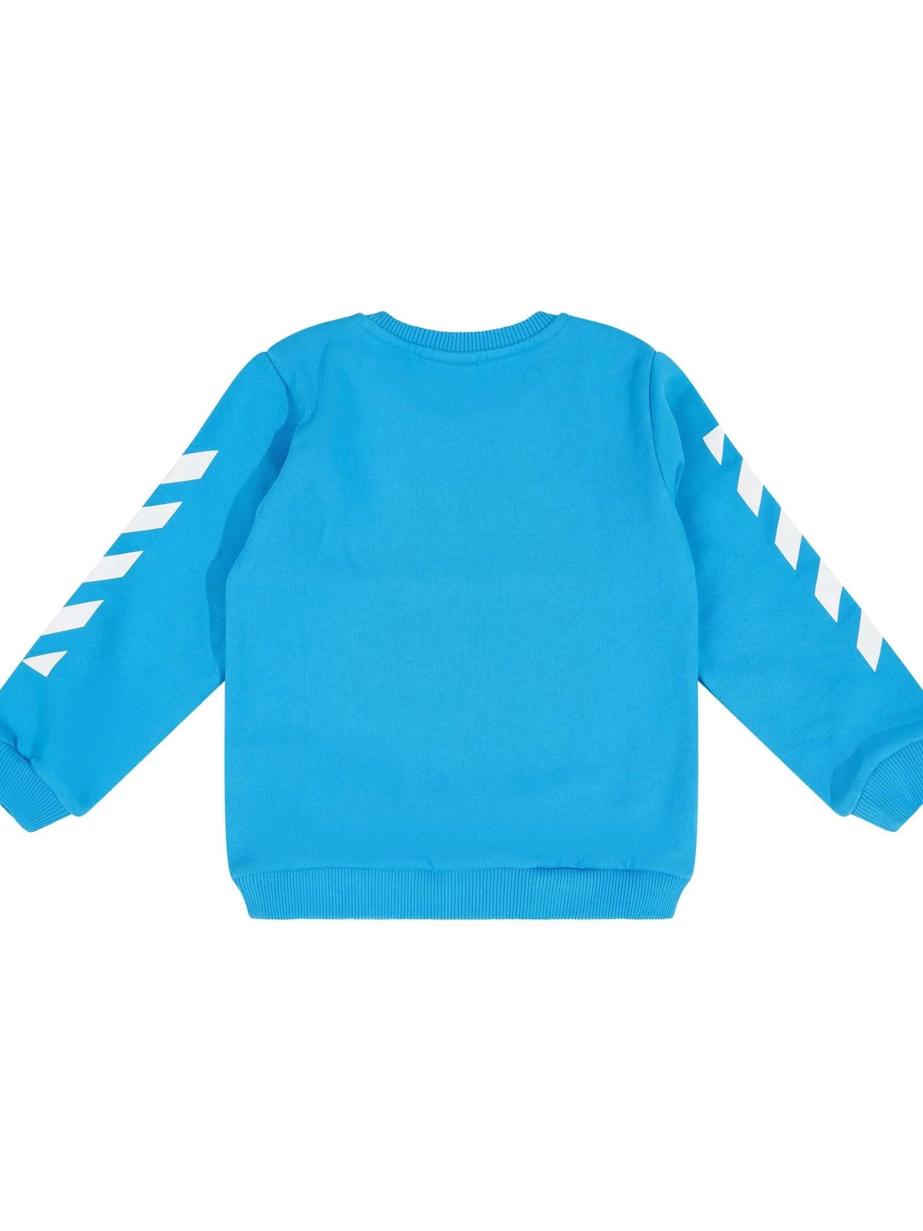 Helvetica Diagonal Sweatshirt Set in Blue/White - Image 3