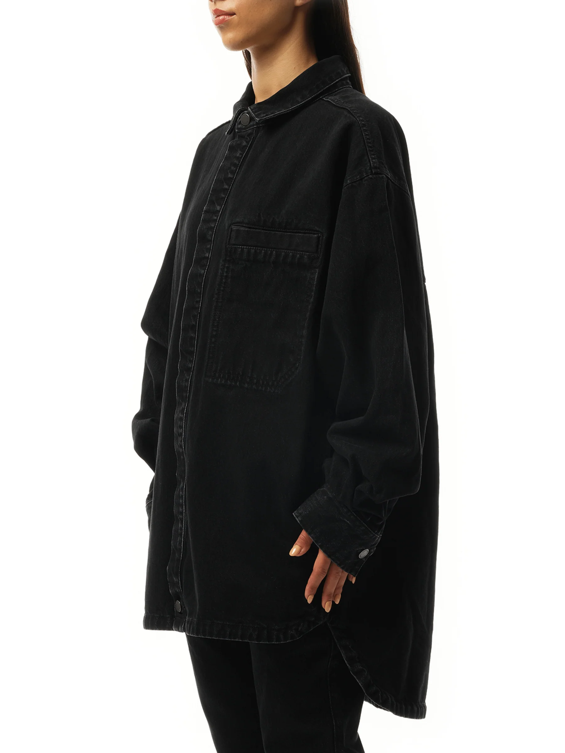 Herculean Shirt in Magnetite - Image 5