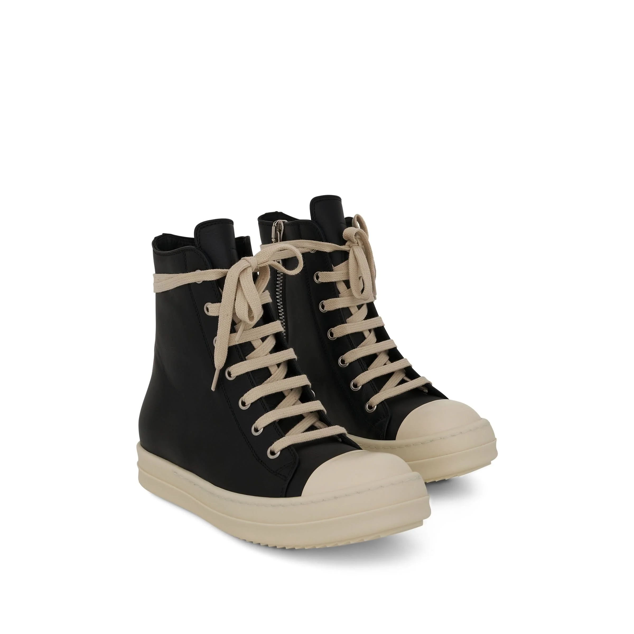 High Sneaker in Black/Milk - Image 2