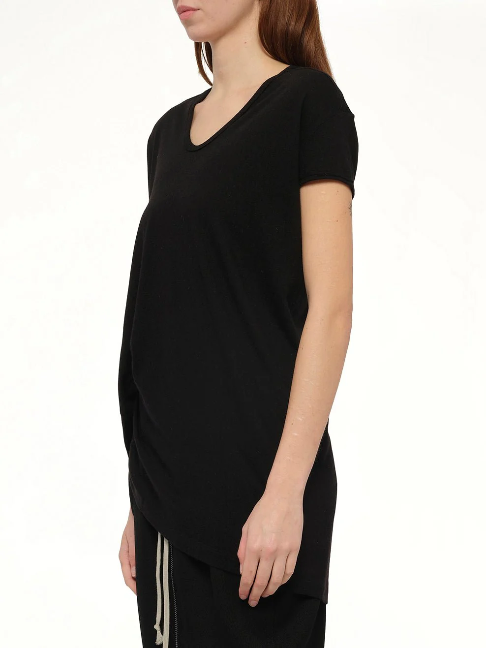 Hiked T in Black - Image 3