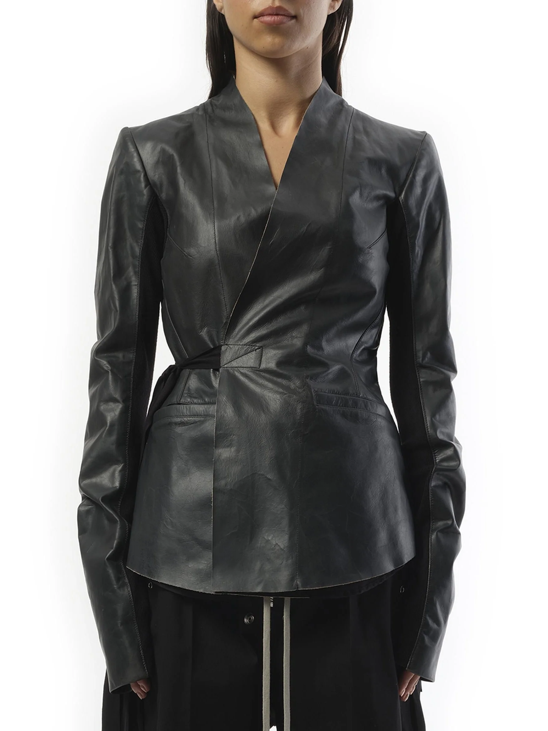 Hollywood Leather Jacket in Black