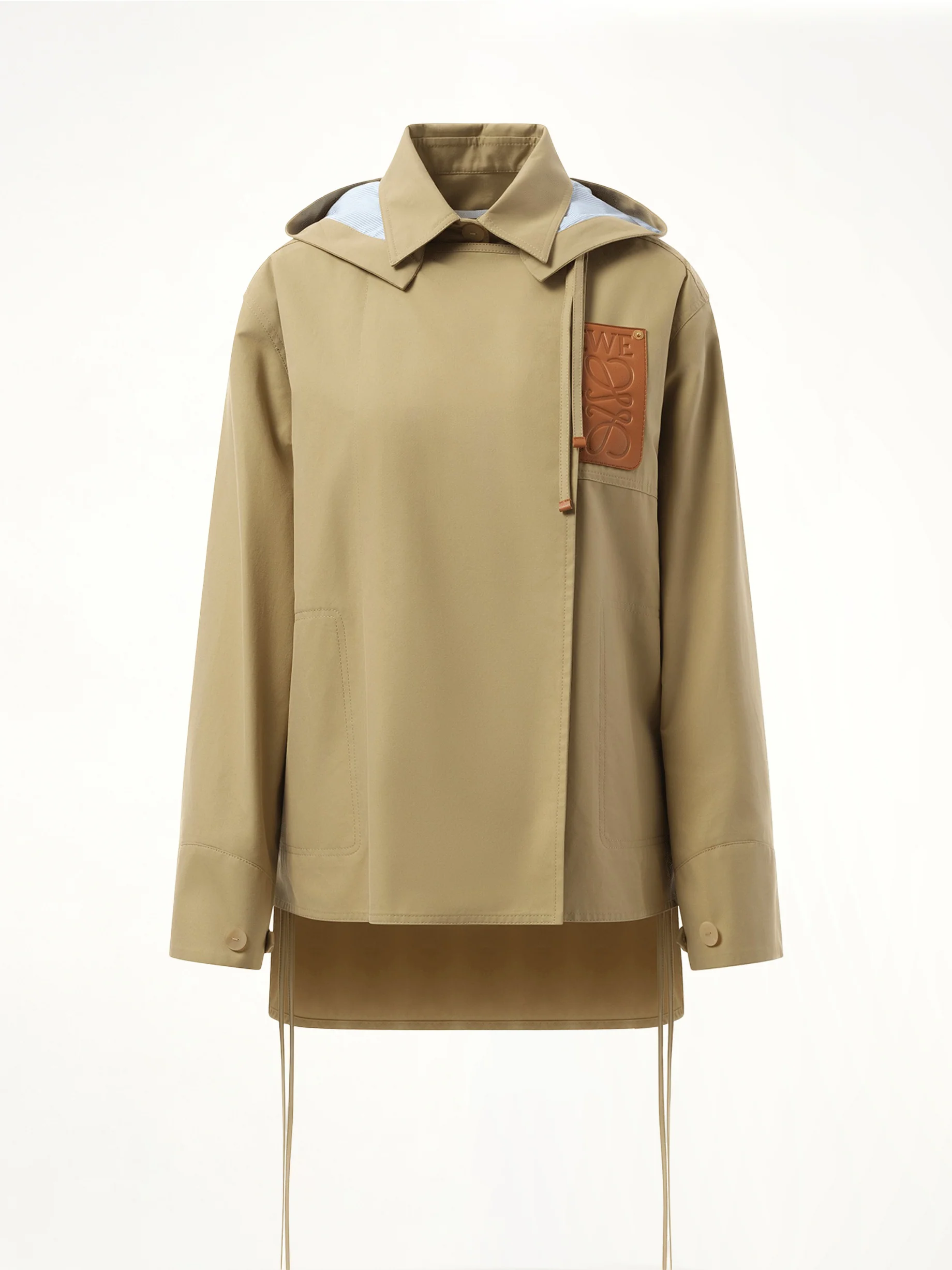 Hooded Anagram Parka in Sweet Caramel - Image 2