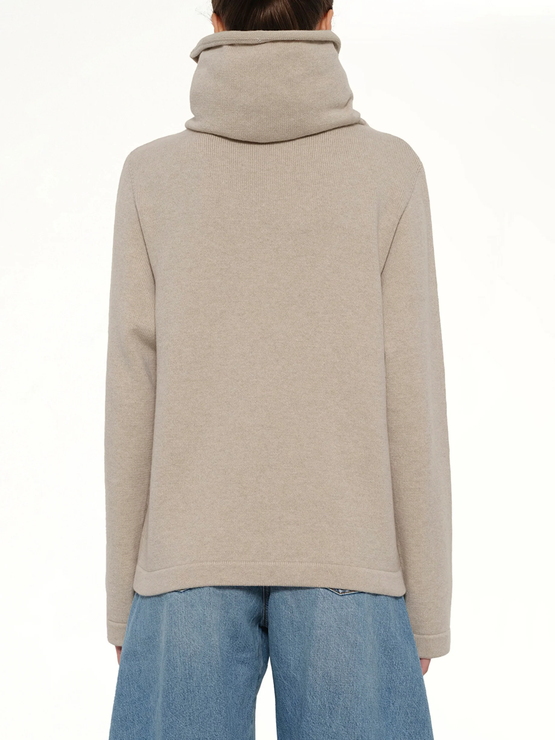 Hooded Jumper in Sable - Image 5