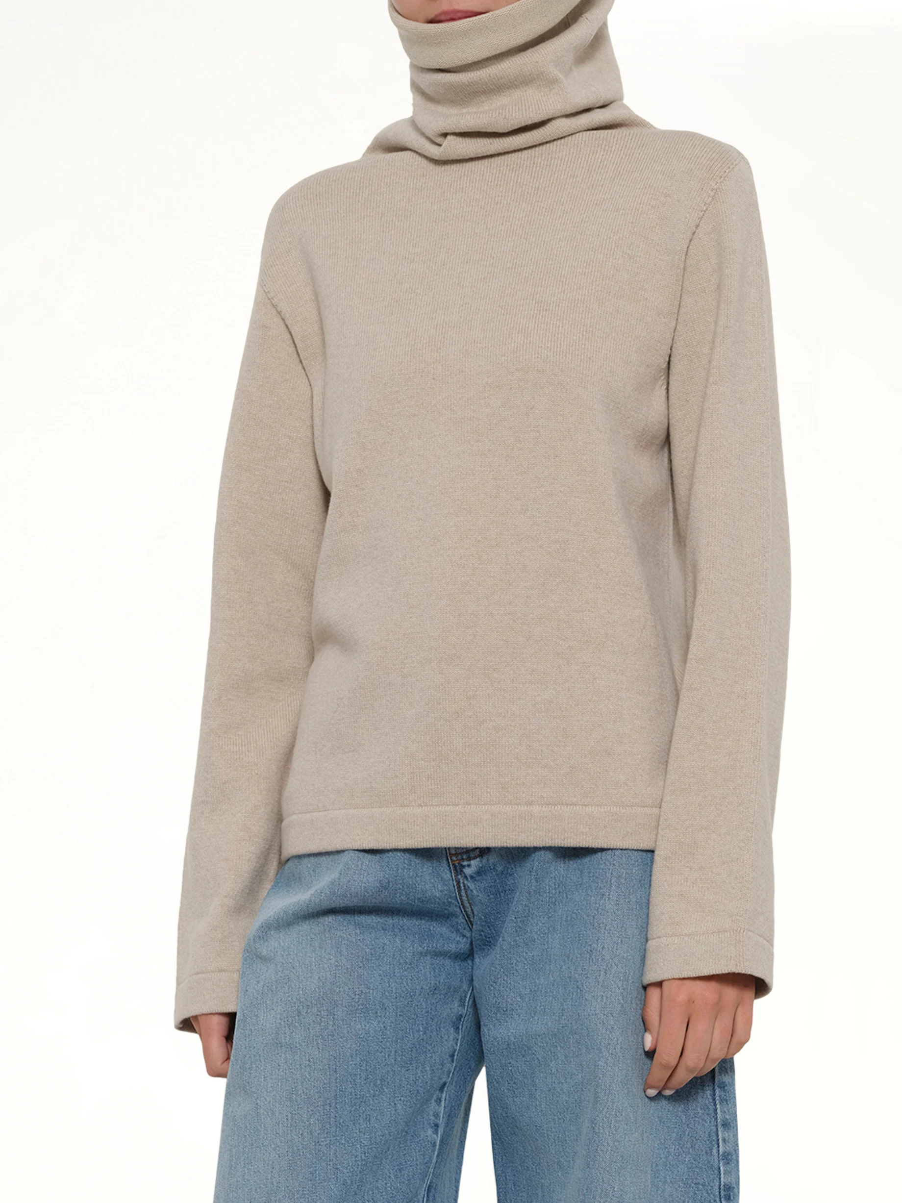Hooded Jumper in Sable - Image 6