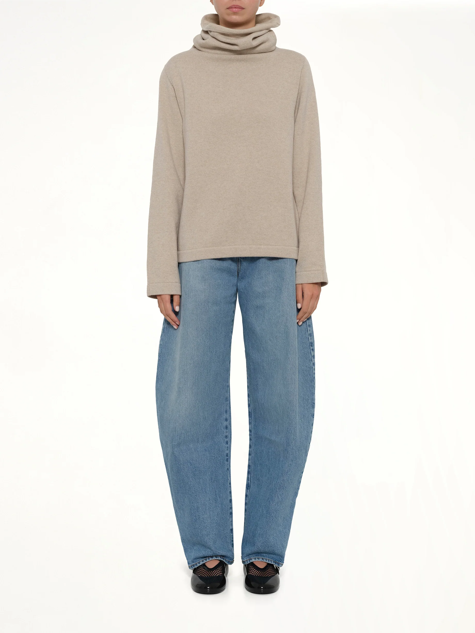 Hooded Jumper in Sable - Image 7