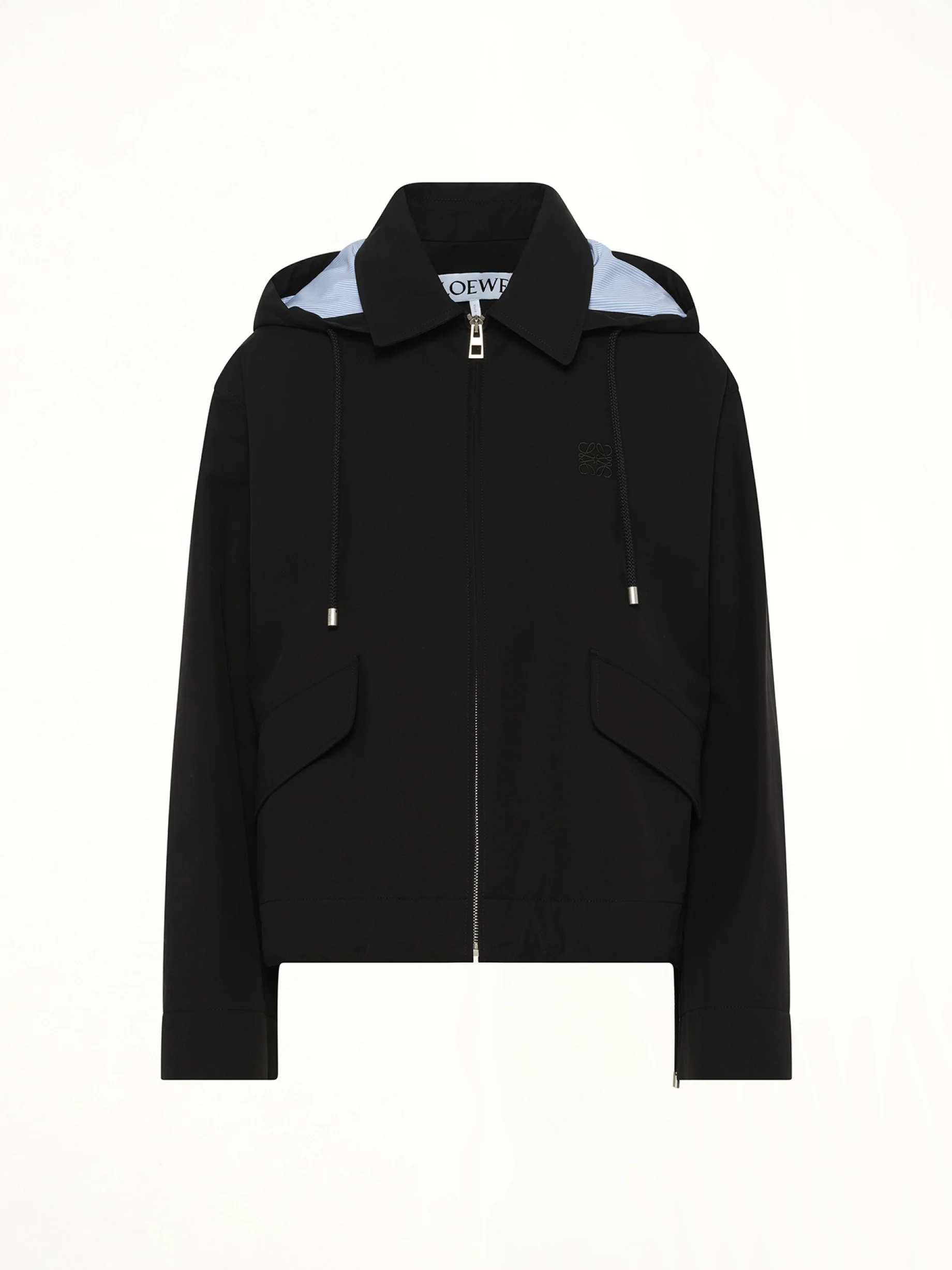 Hooded Parka in Black - Image 2