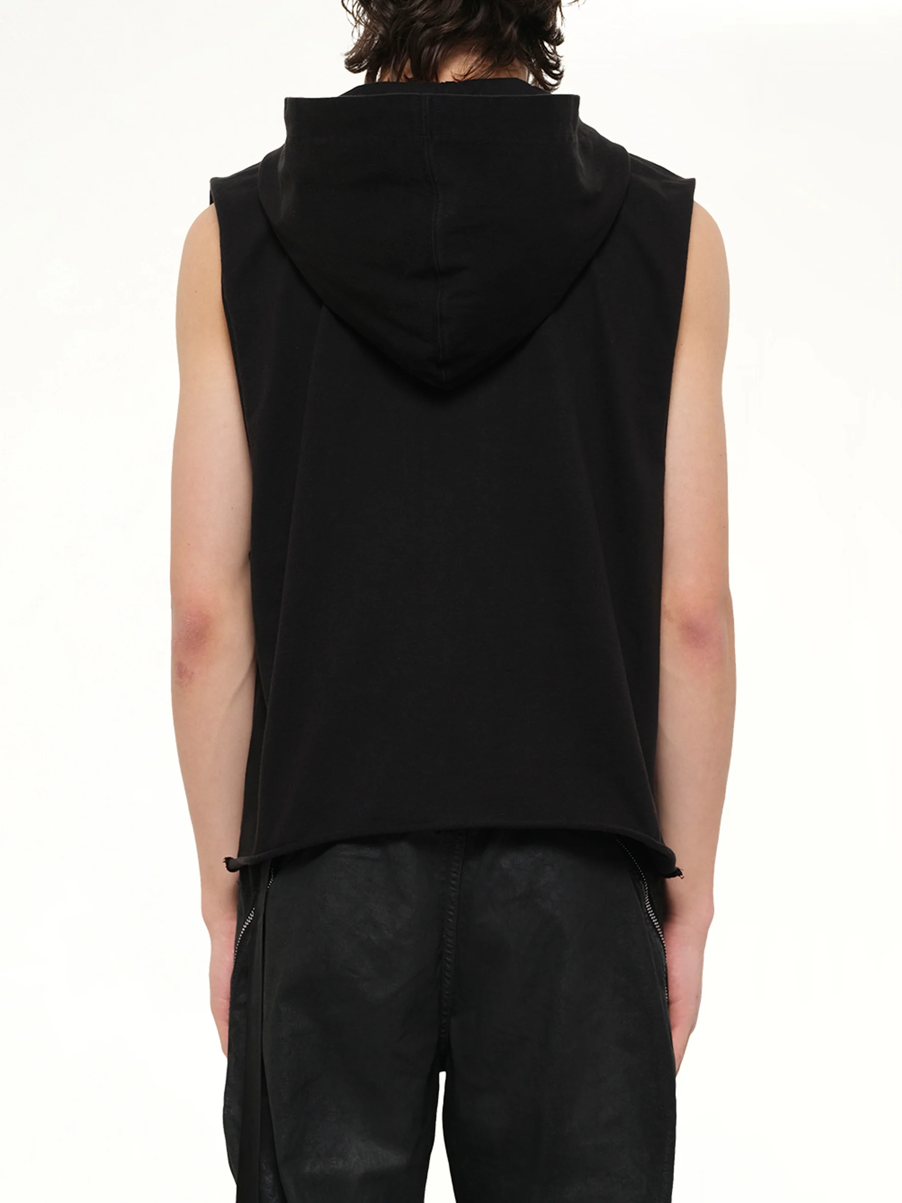 Hooded Tunic in Black - Image 5