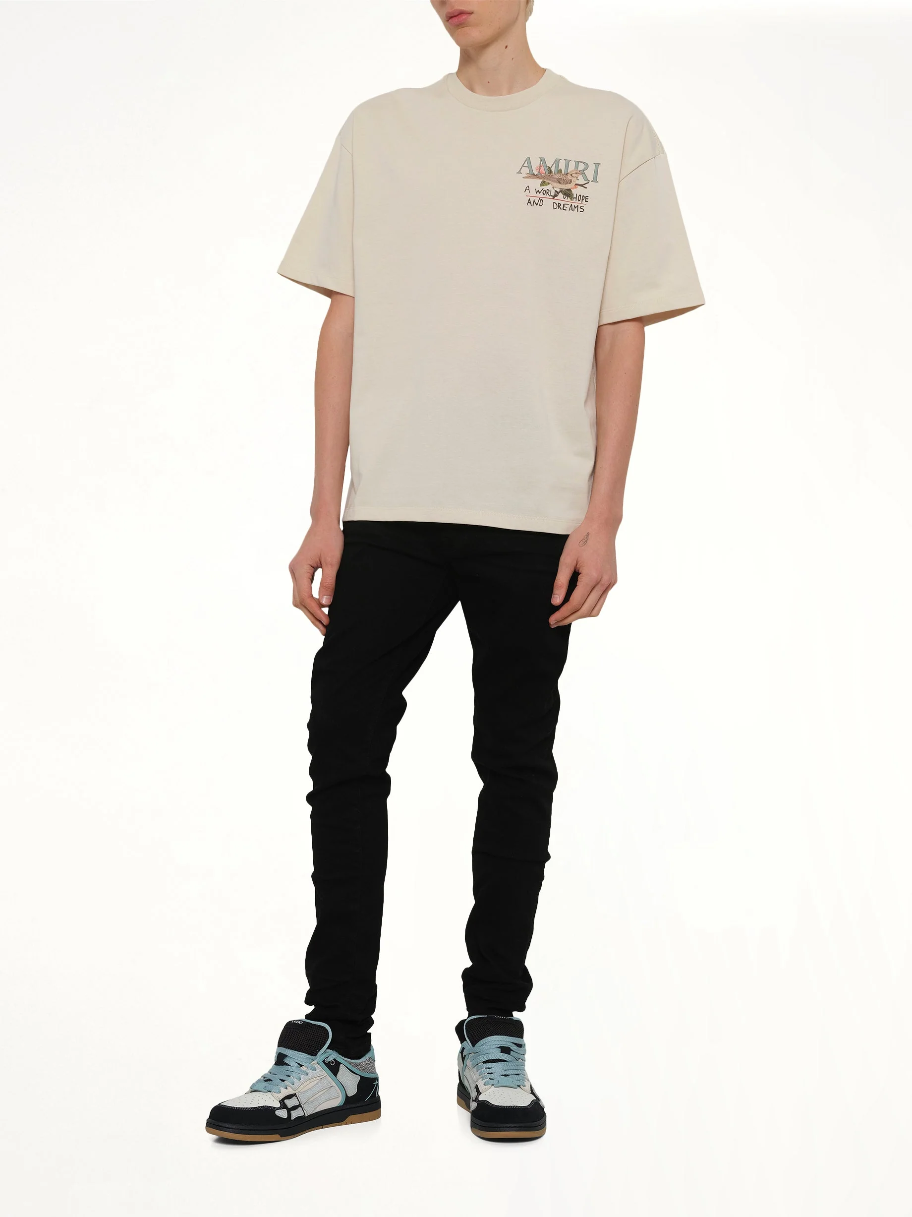 Hope and Dreams Oversized T-Shirt in Alabaster - Image 4