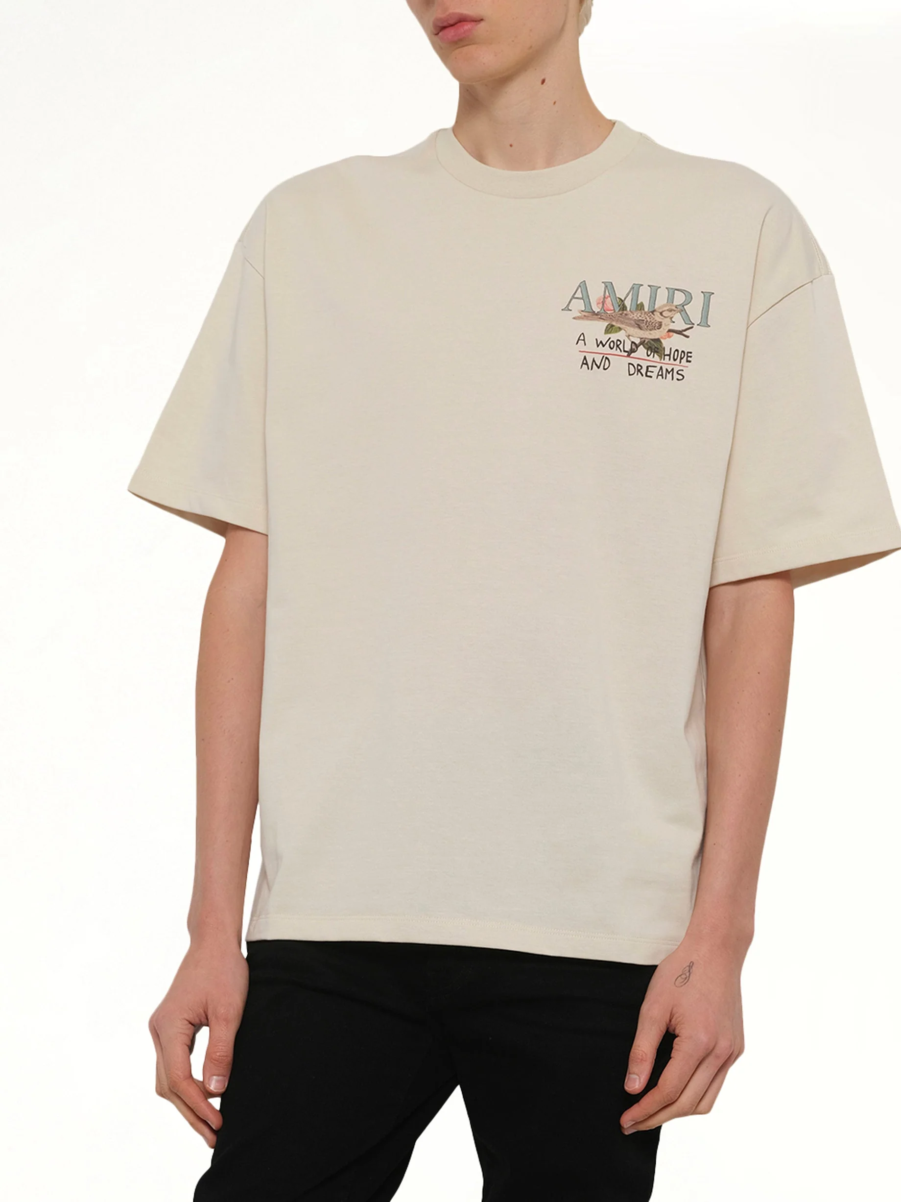 Hope and Dreams Oversized T-Shirt in Alabaster - Image 6