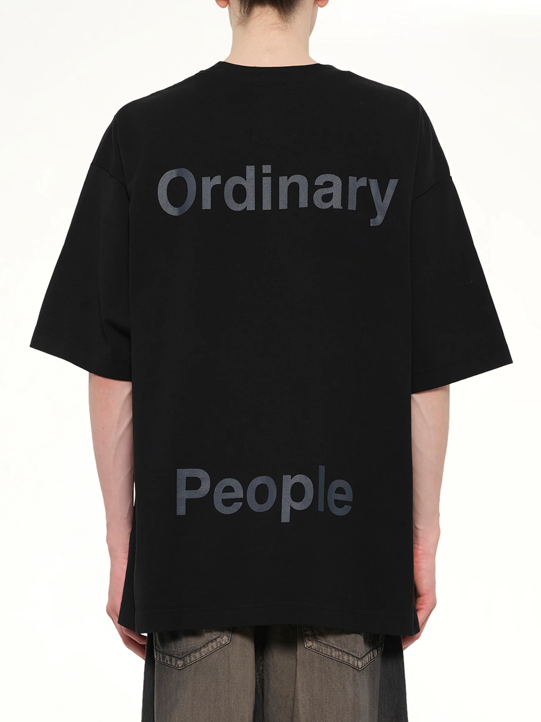 Horse Printed T-Shirt in Black - Image 5
