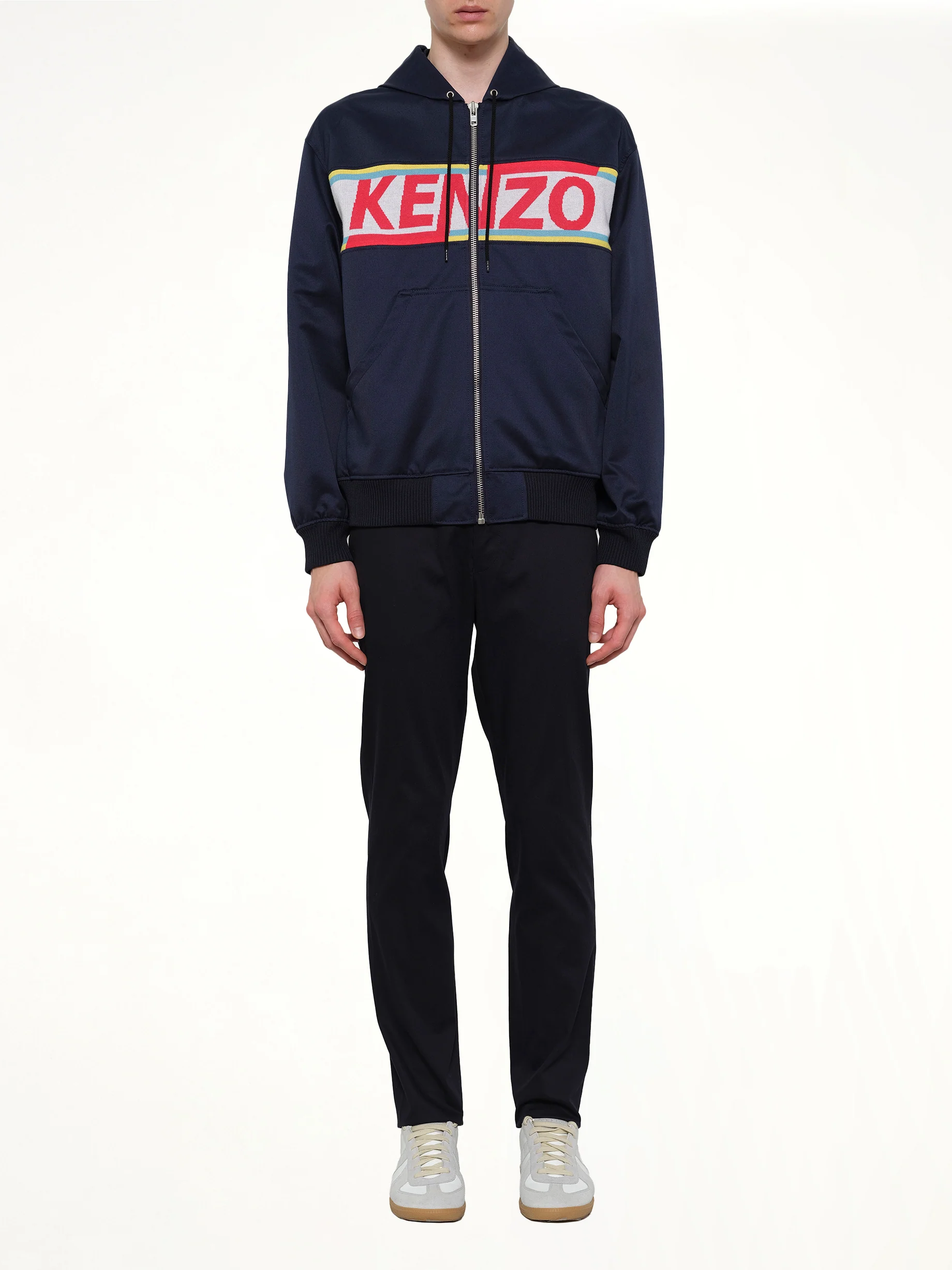 Hyper Logo Jacket in Navy - Image 2