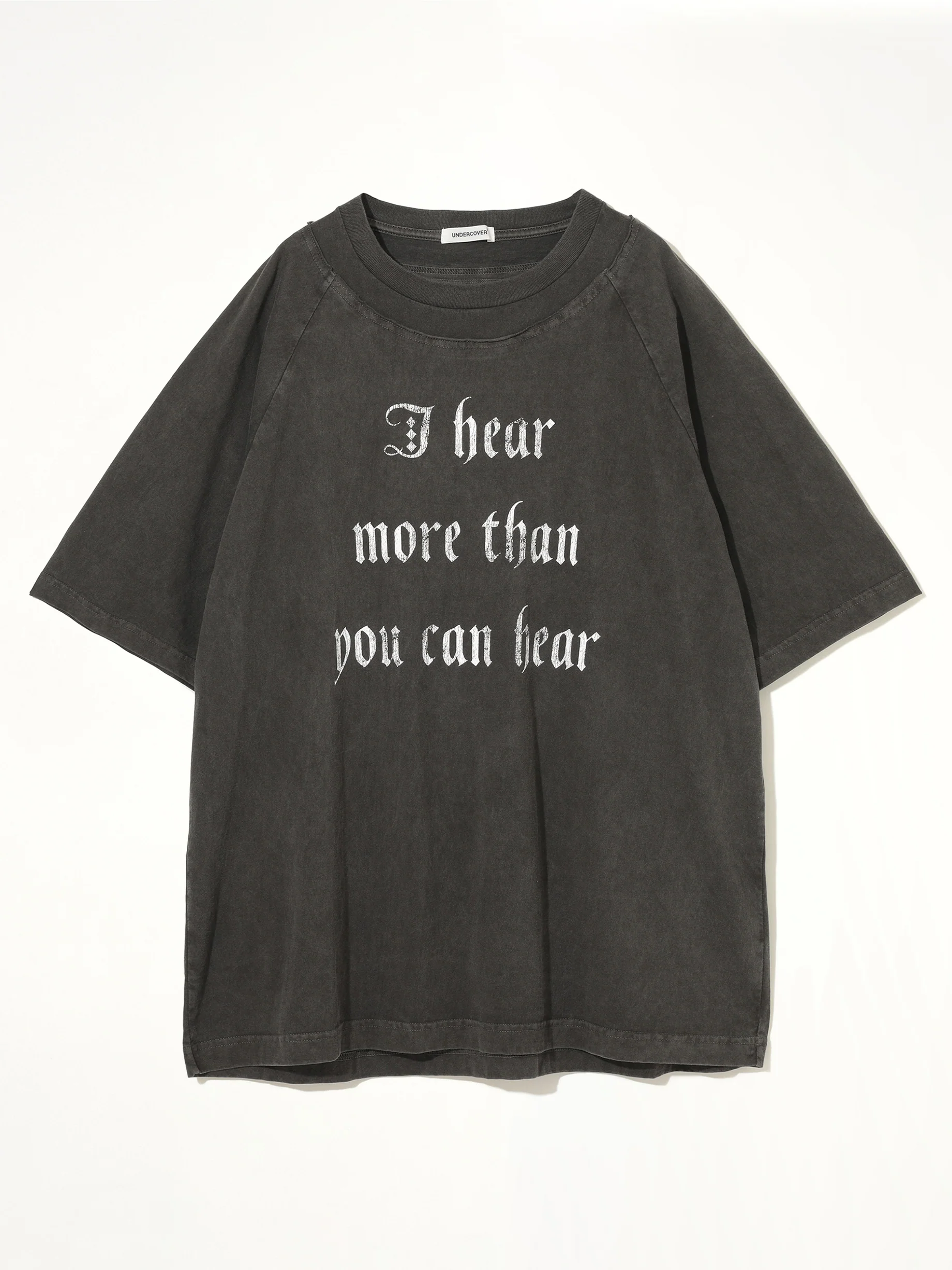 I Hear T-Shirt in Charcoal - Image 2